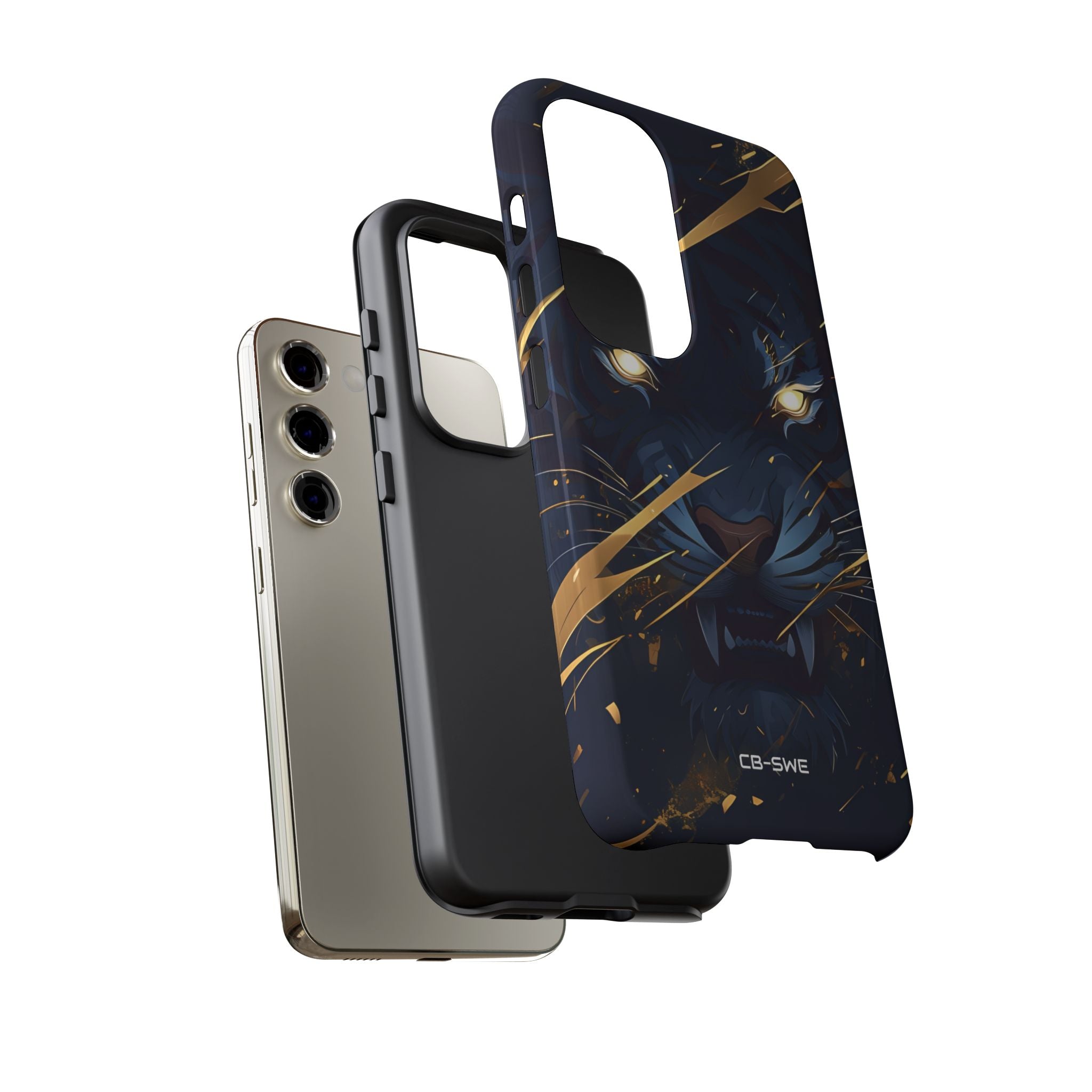 Tiger's Glowing Gaze - Samsung Case