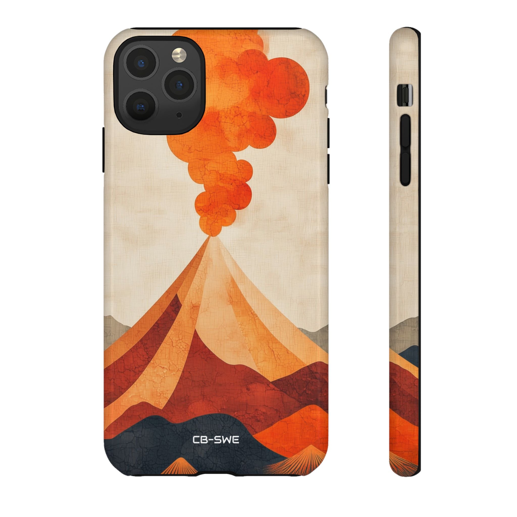 Erupting Heat Waves - iPhone Case