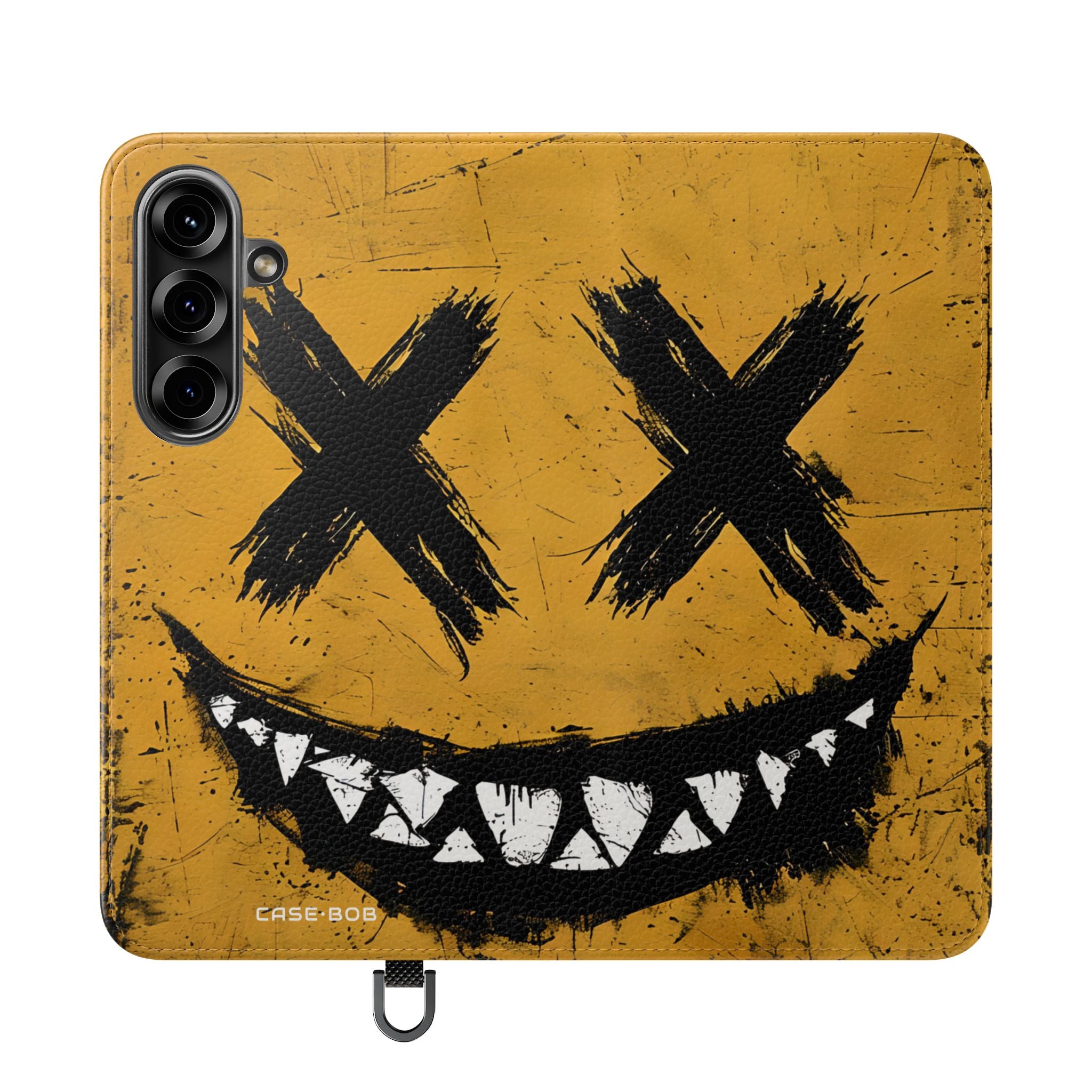 Hymyilevät Xs - Samsung S25 Case - Lompakkokotelo