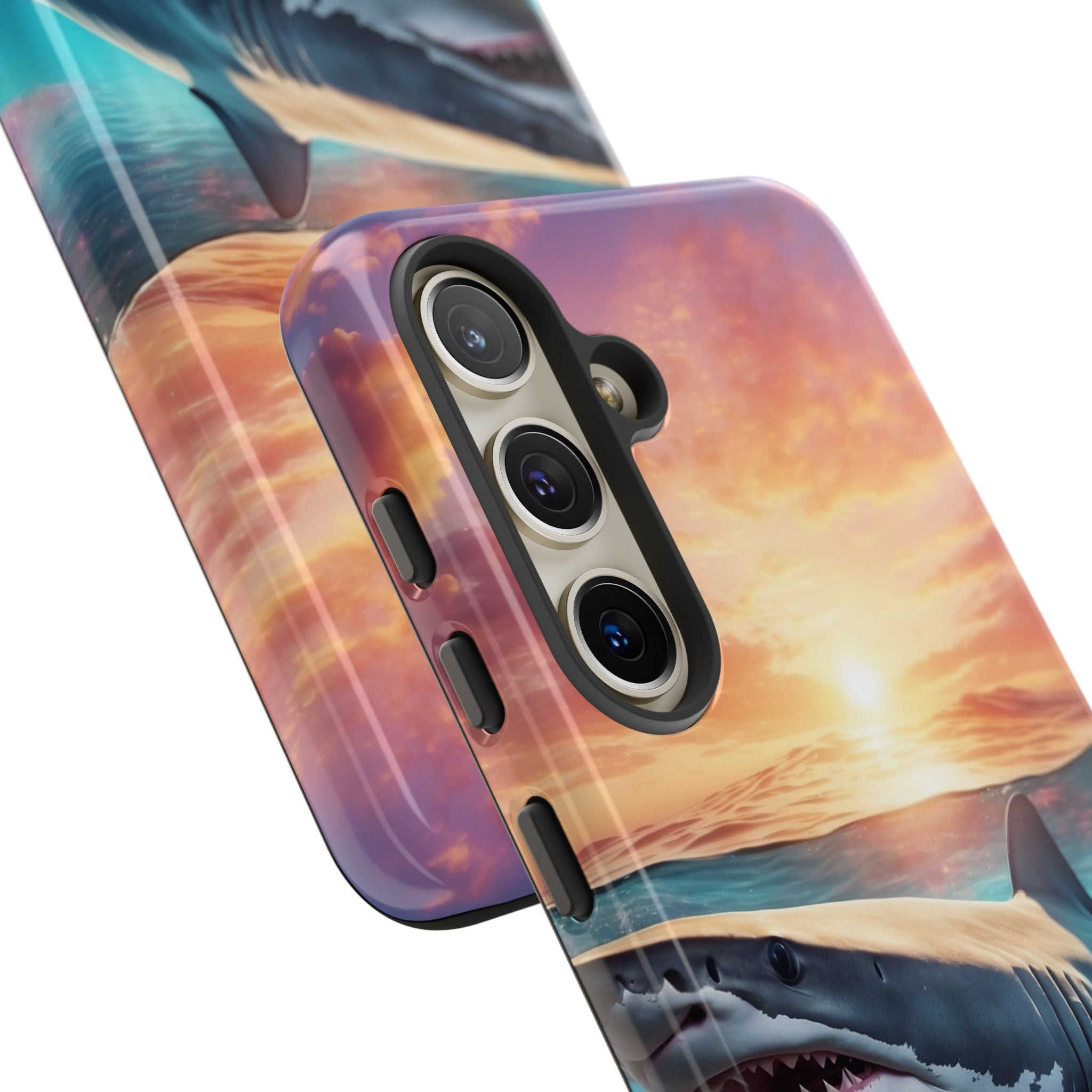 Shark Swims Through - Samsung Case