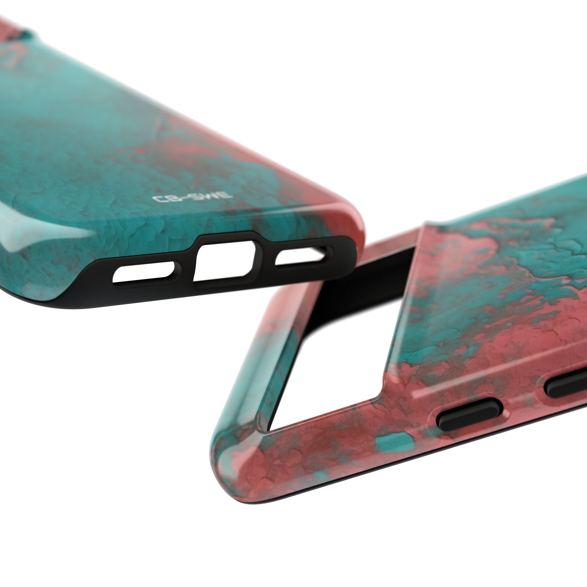 Turbulent Coral Flow - Google Pixel Case