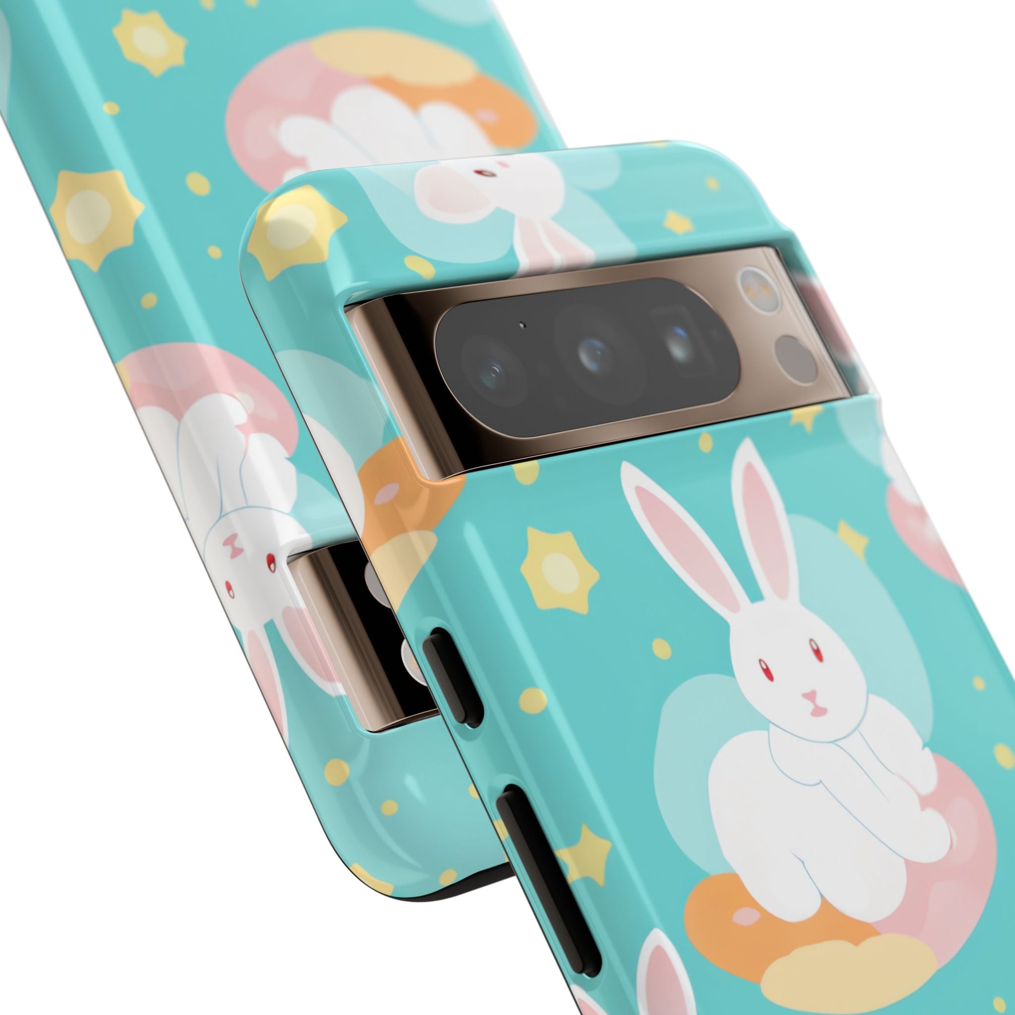 Bunnies Float Dreamily - Google Pixel Case