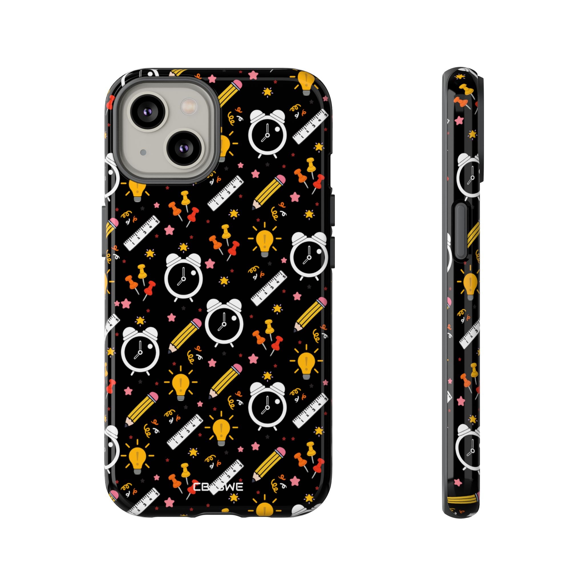 Bright Pencils Twirl - iPhone Case