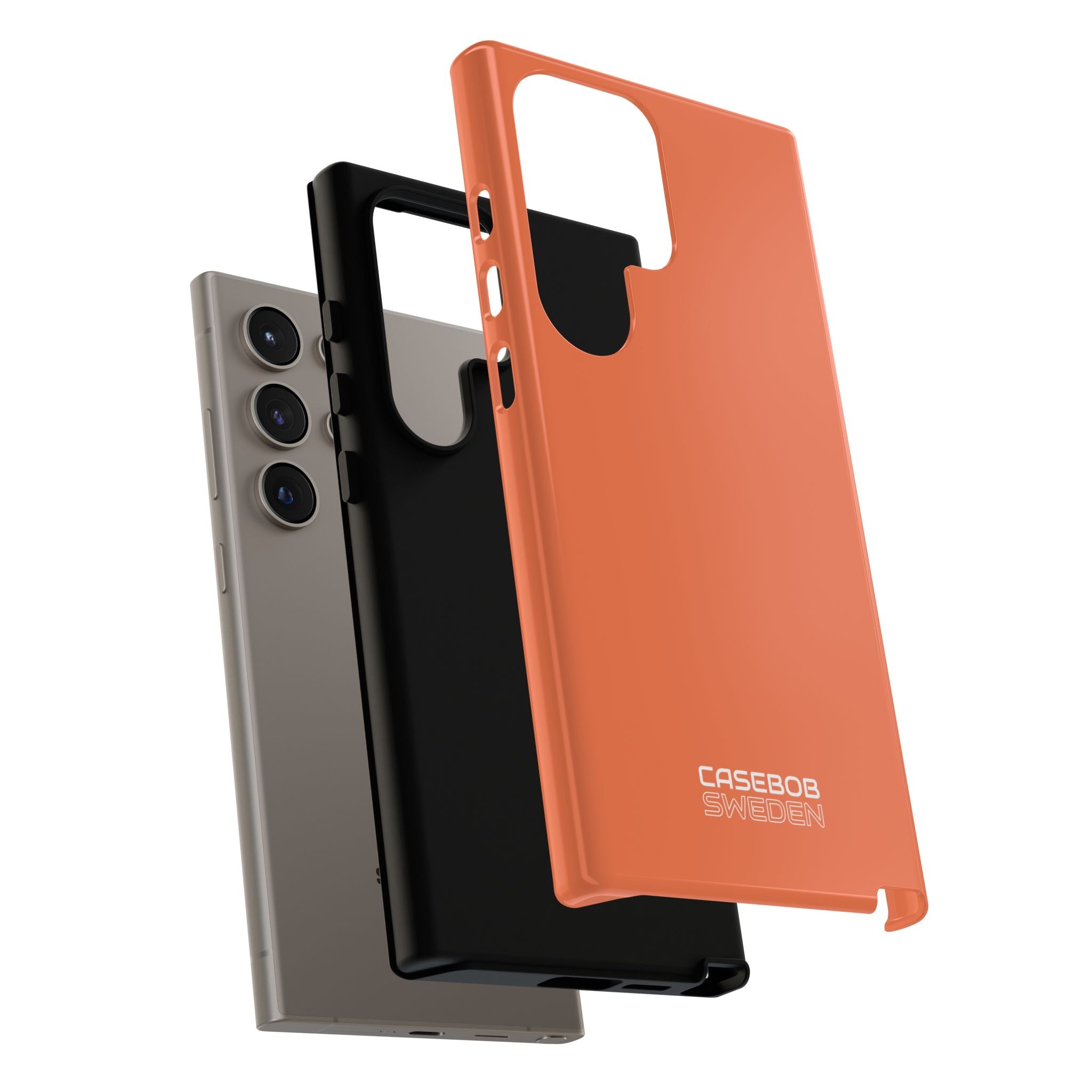 Coral Orange Samsung S24 - Tough