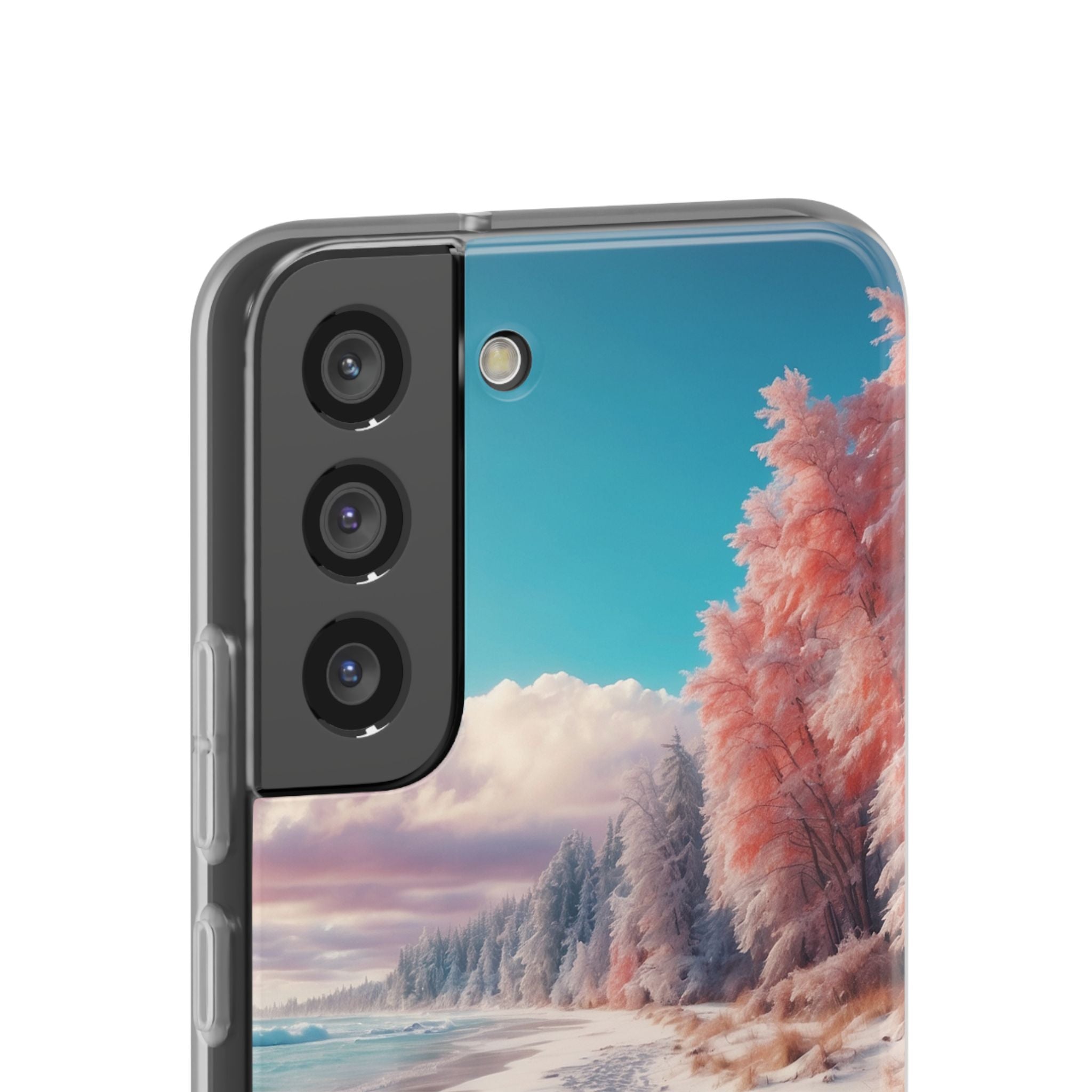 Snowy Footprints Samsung S22 - Soft