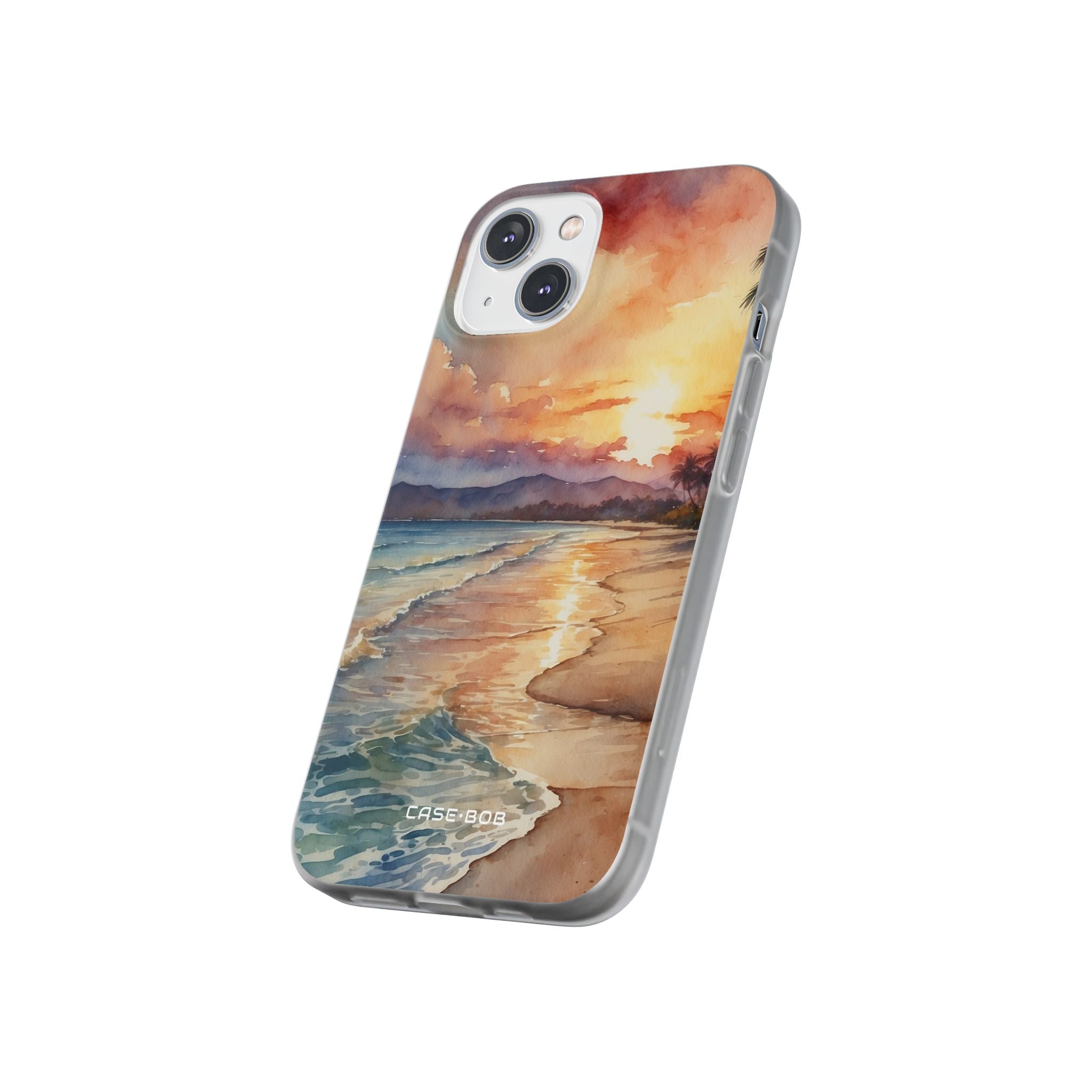 Sunset Reflection iPhone 14 Case - Soft