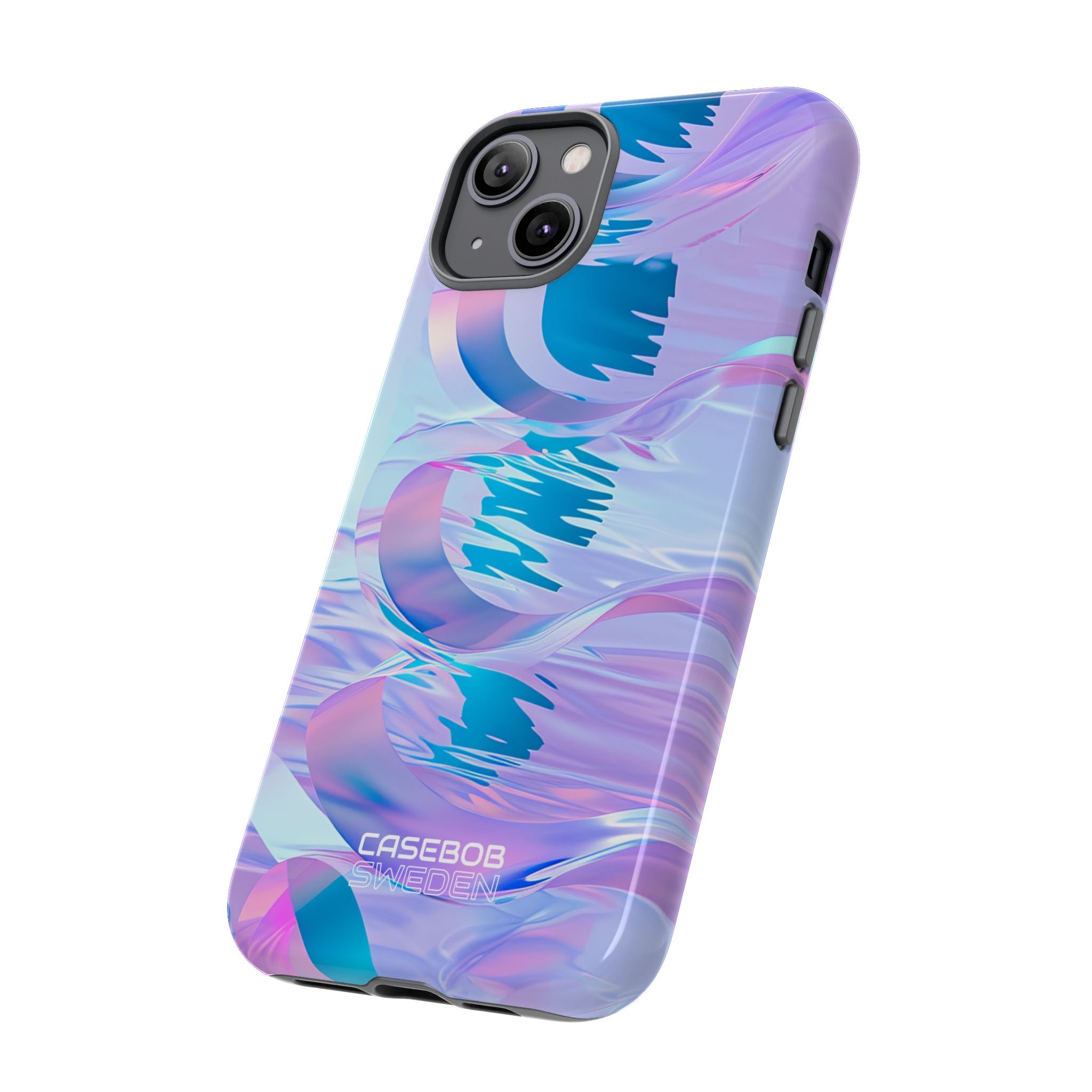 Iridescerende Stromende Golven iPhone 14 - Tough