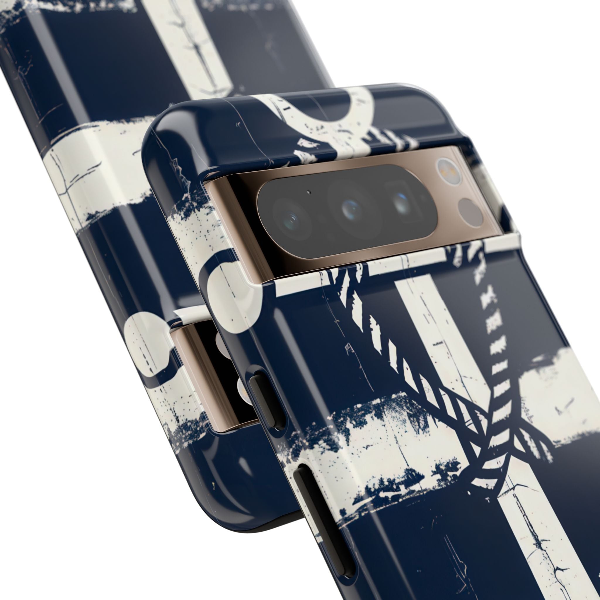 Strisce con ancora blu navy Google Pixel 8 - Tough
