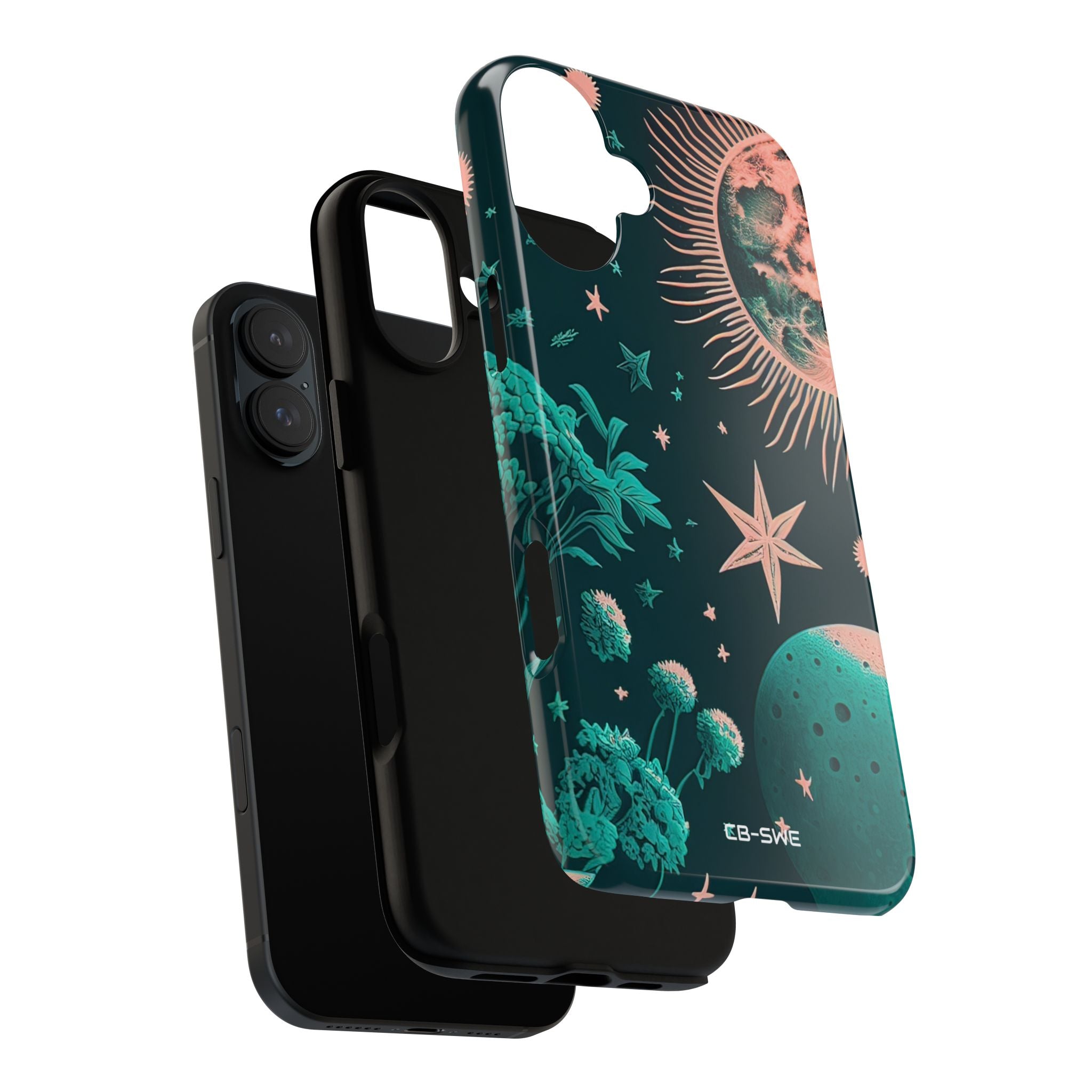 Celestial Botanical Night - iPhone Case