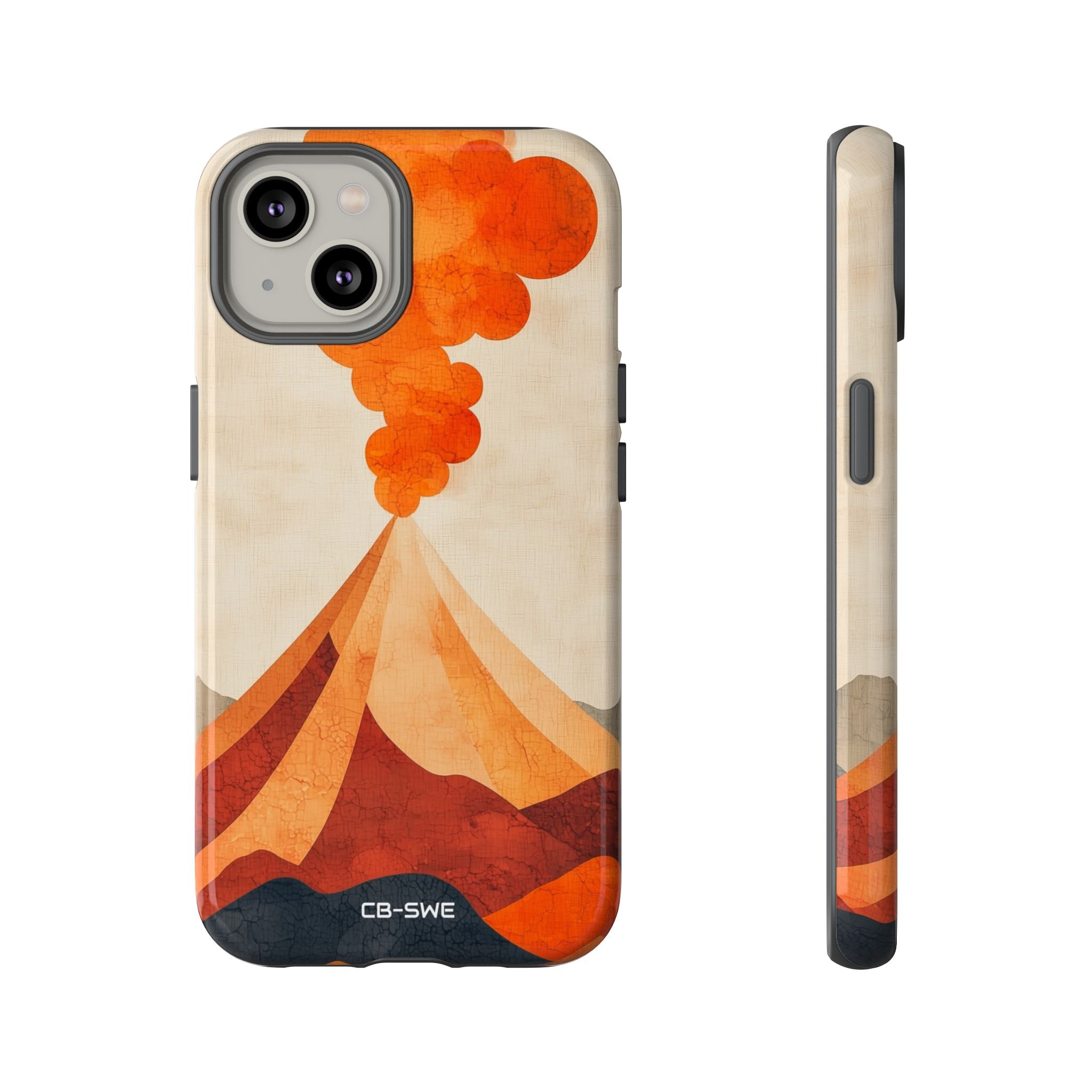 Erupting Heat Waves - iPhone Case