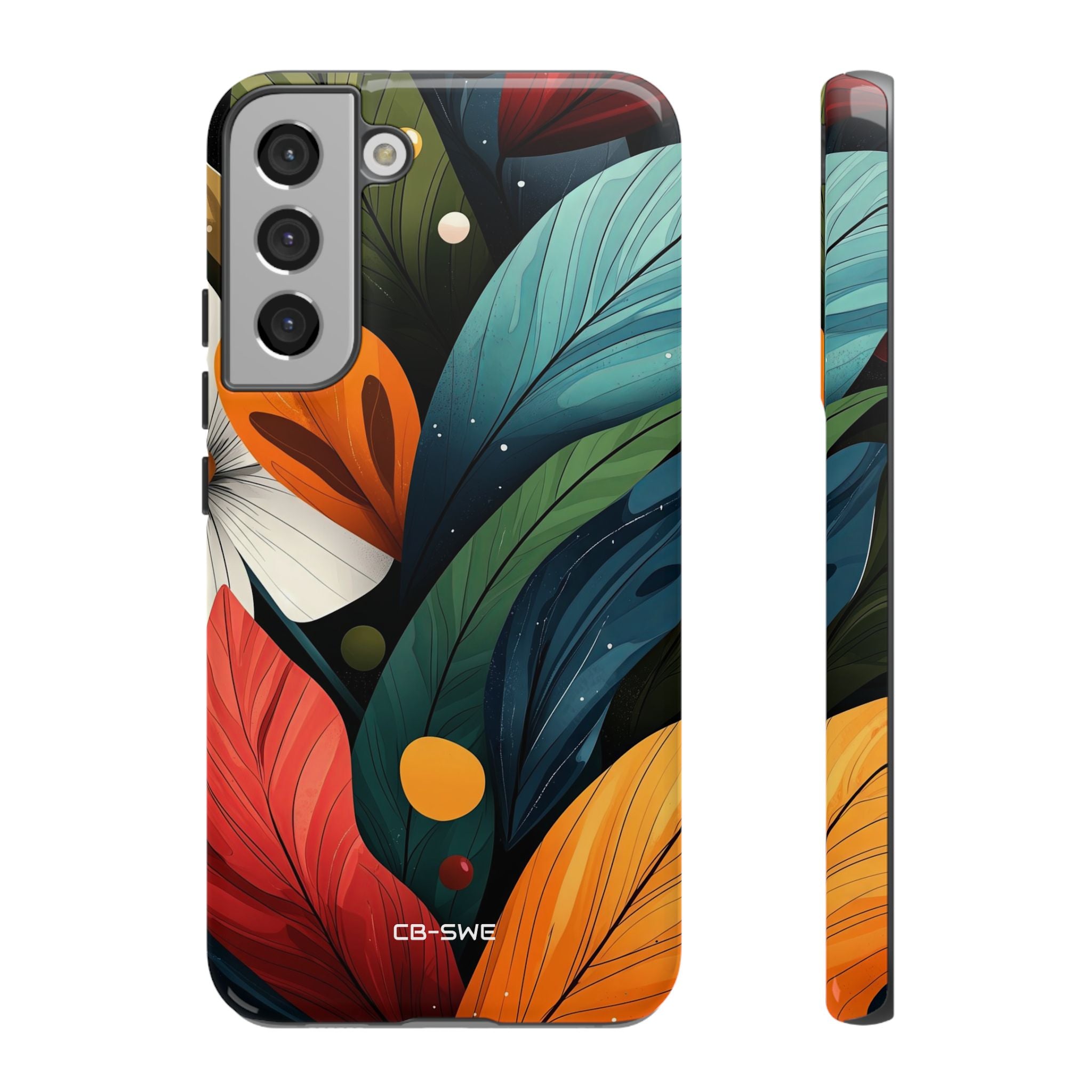 Vibrant Floral Symphony - Samsung Case