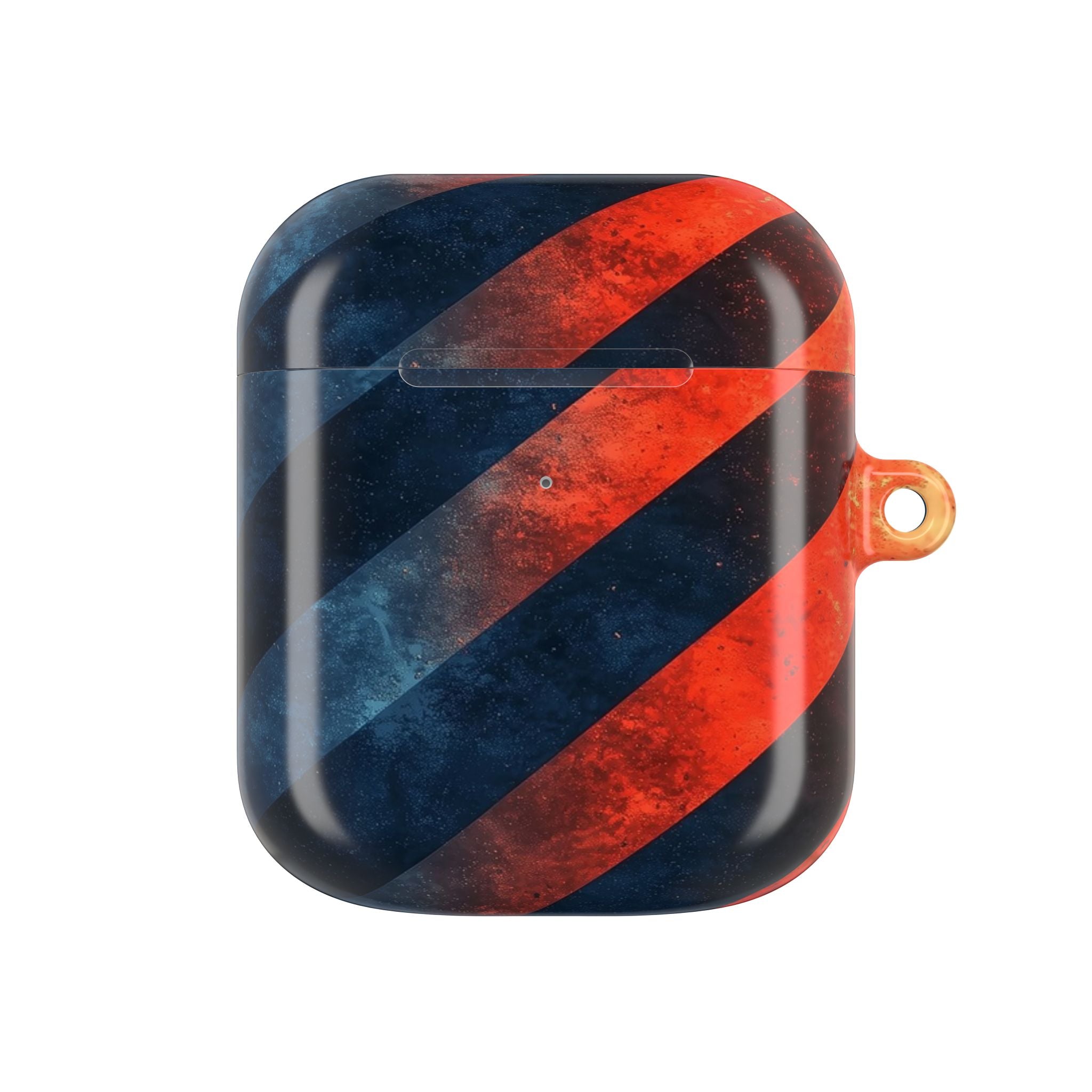 Diagonal Stripes Blaze - AirPods Case