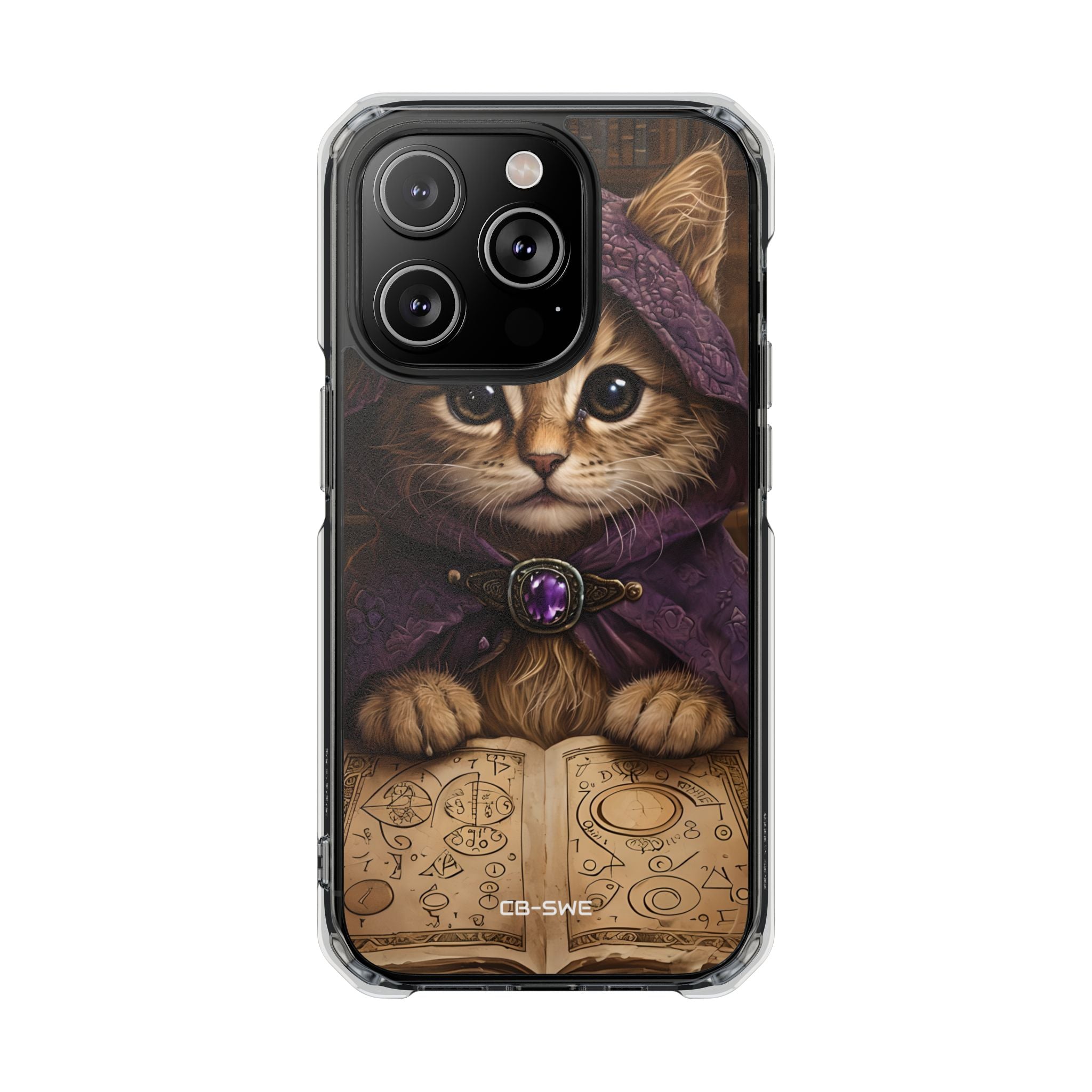 Mystical Wizard Cat iPhone Case - Impact