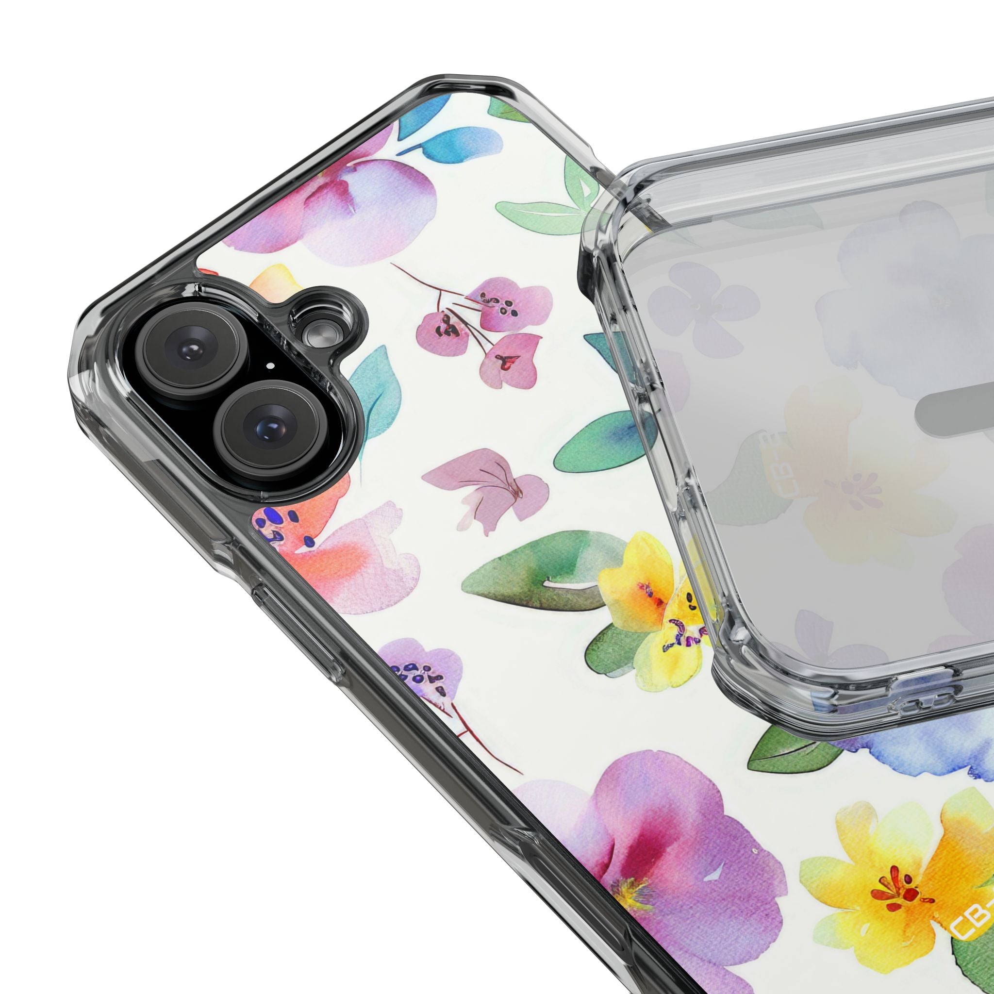 Whimsical Watercolor Florals iPhone Case - Impact