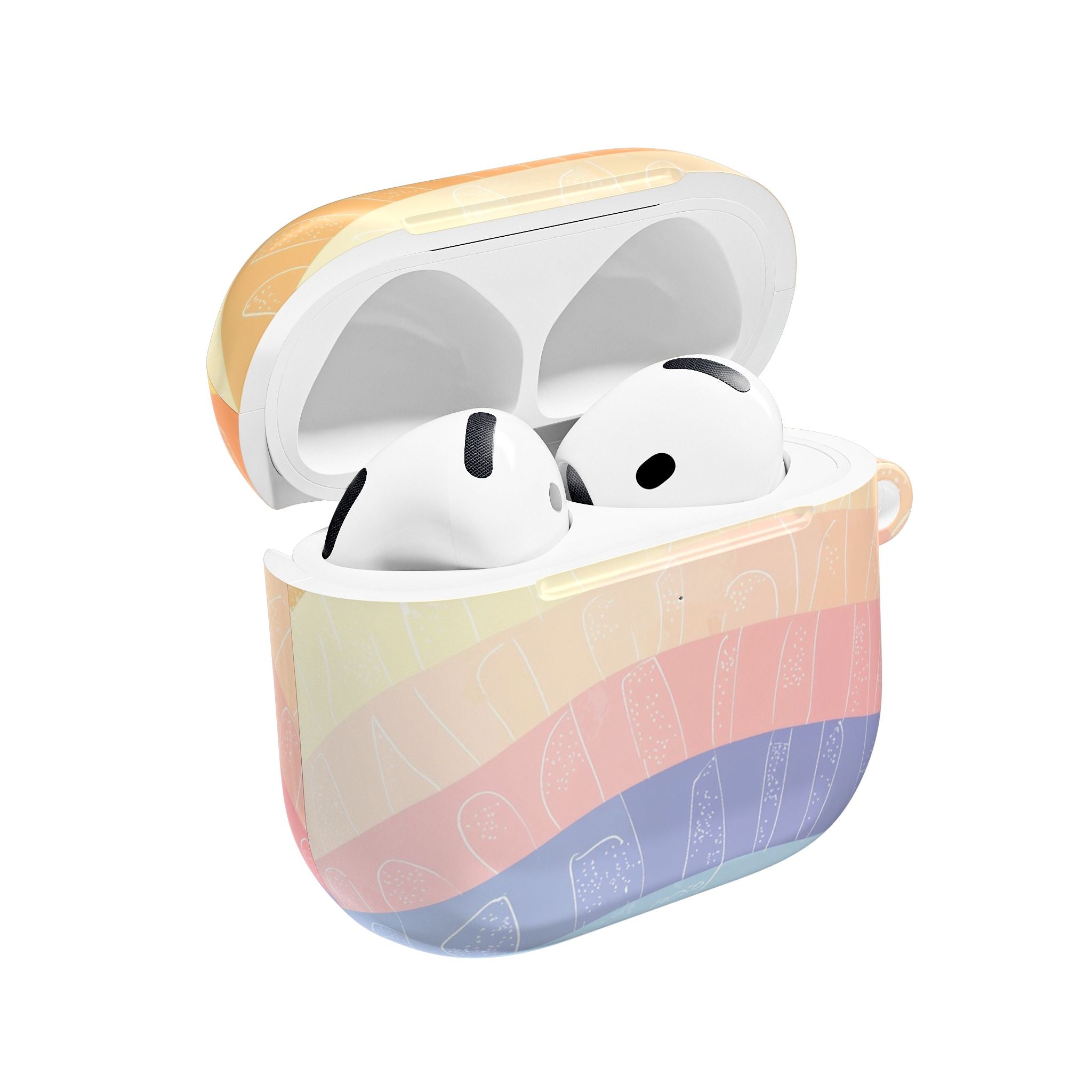 Pastelinen sateenkaaren hohde - AirPods Case