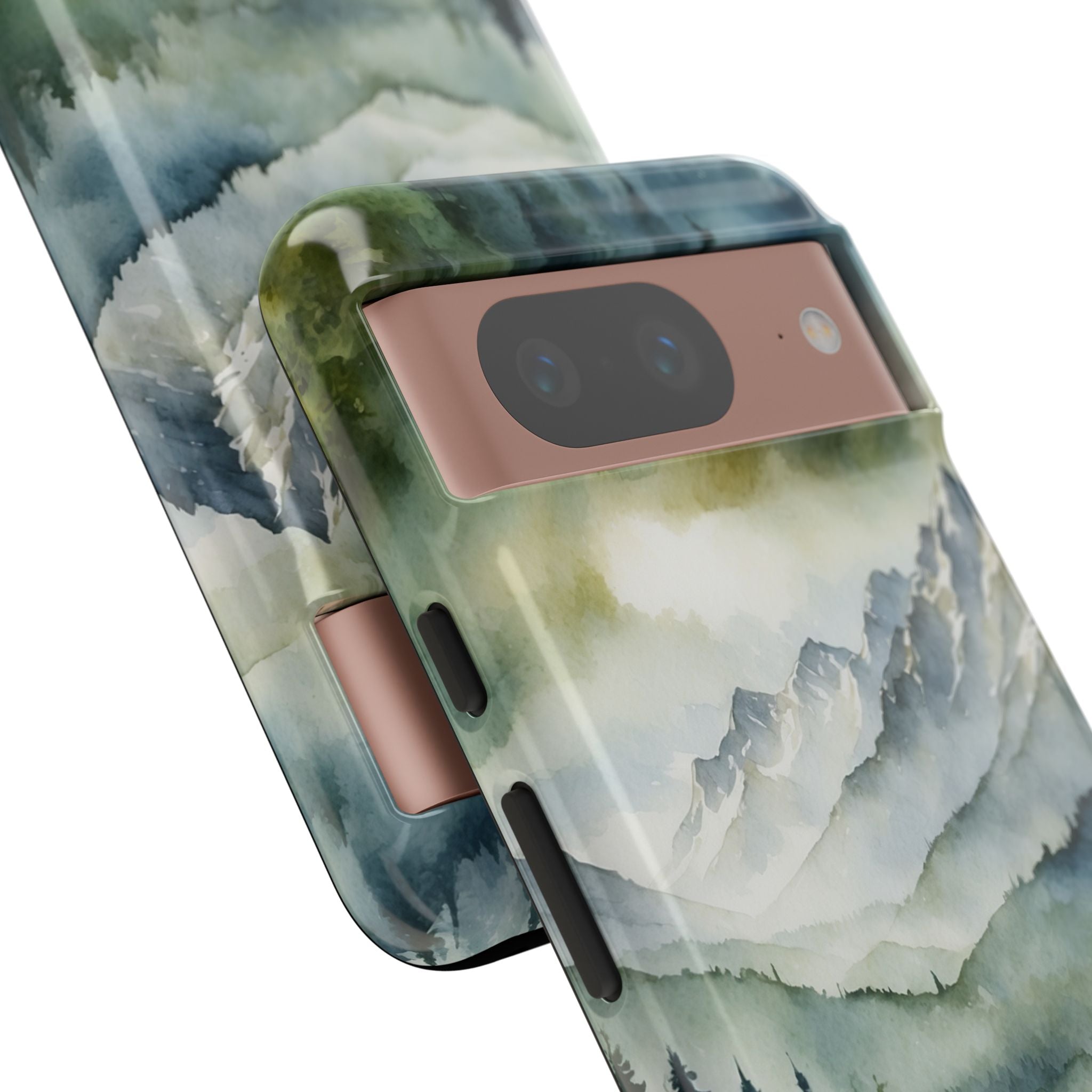 Misty Peaks Emerge - Google Pixel Case