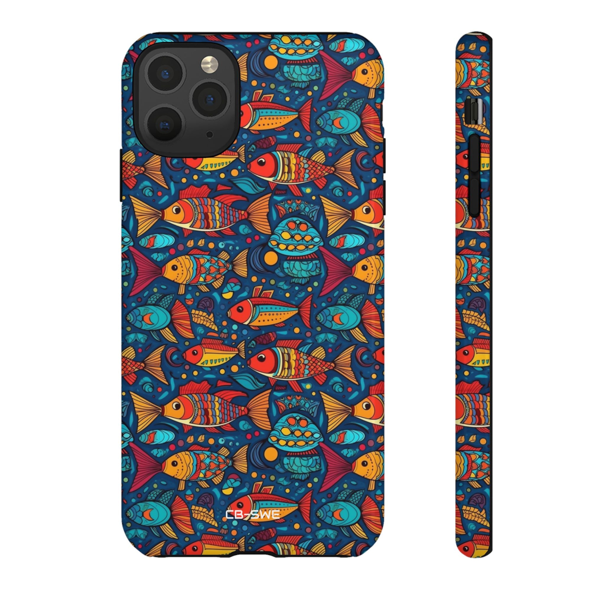 Fish Dance Joyfully - iPhone Case