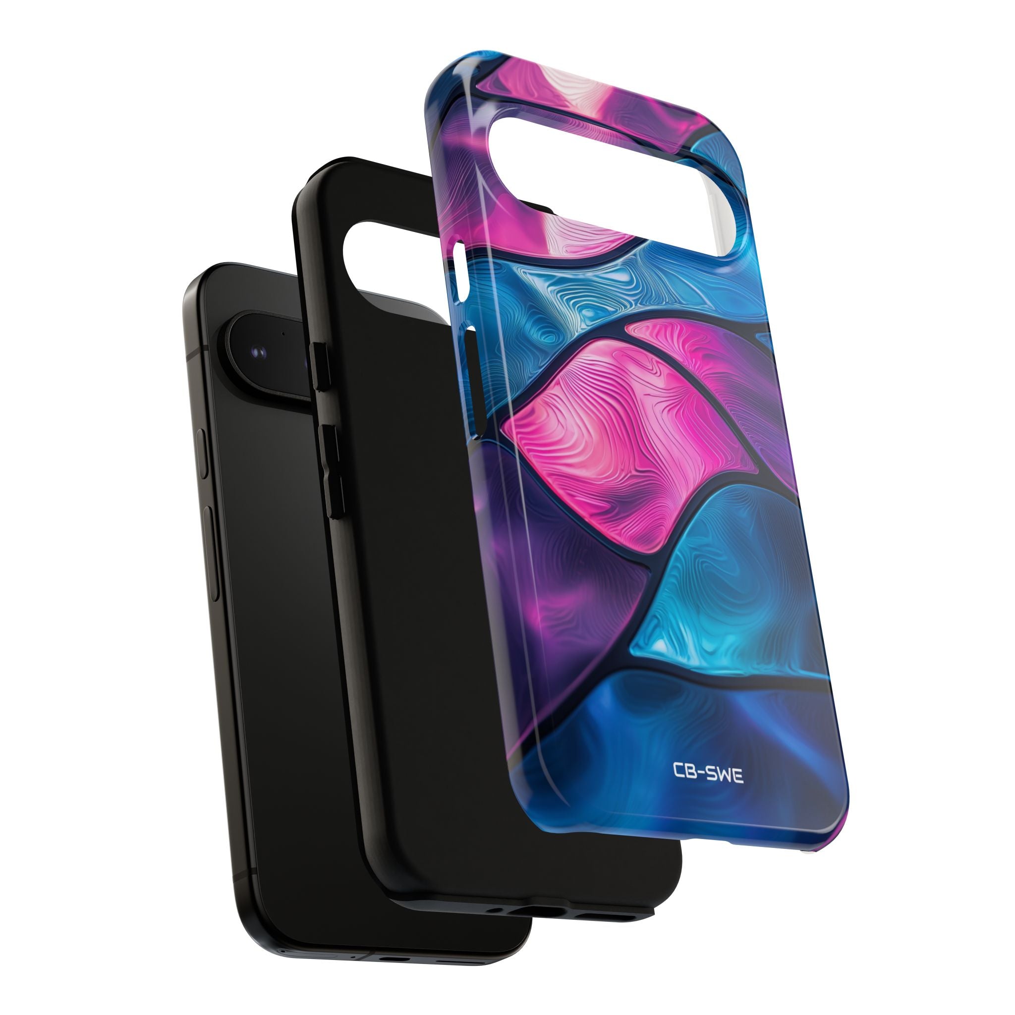 Shimmering Waves Flow - Google Pixel Case