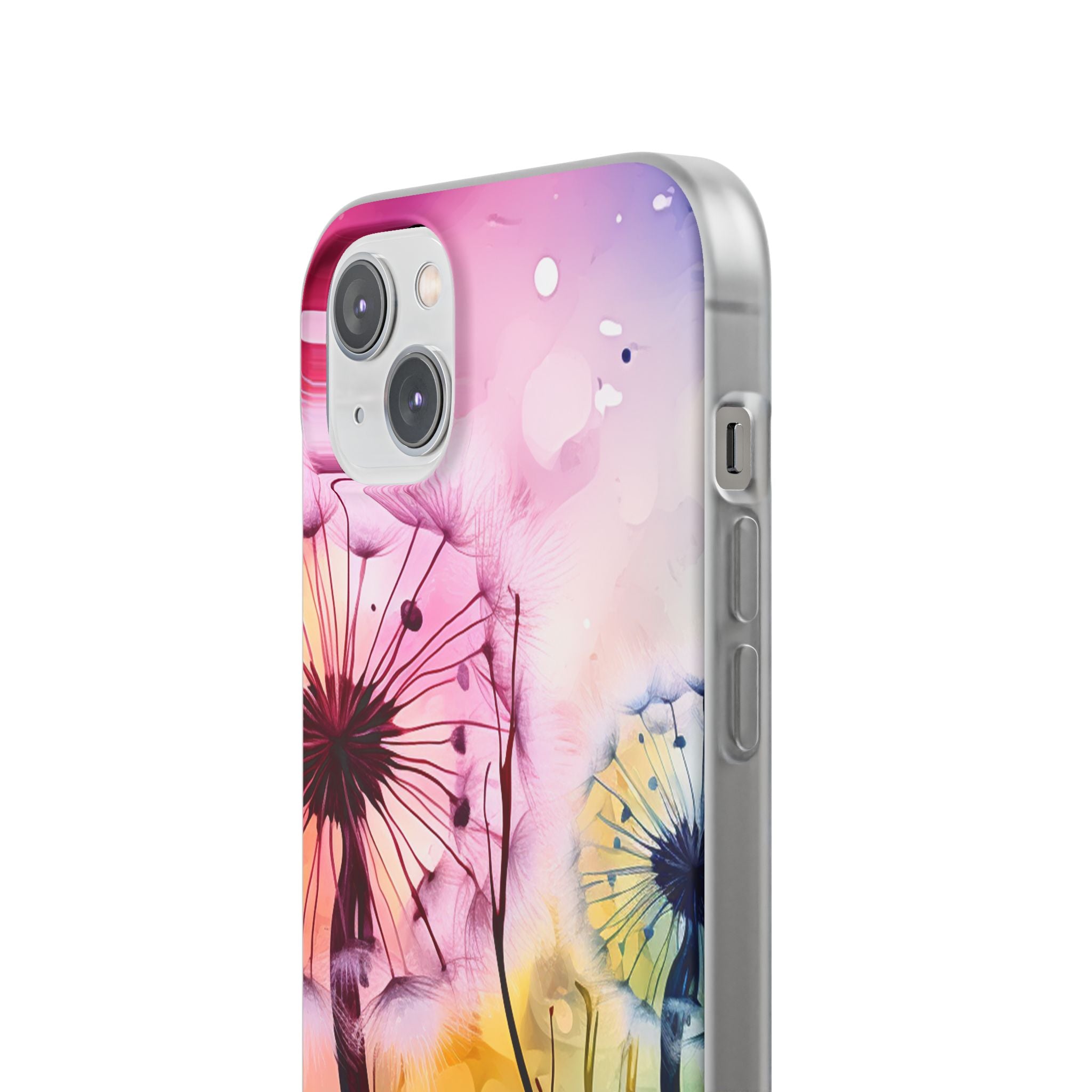 Dandelion Glow iPhone 14 Plus Case - Soft