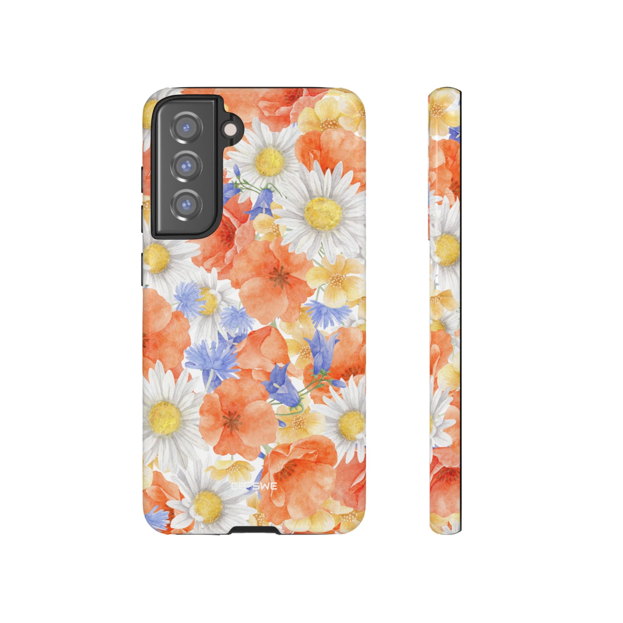 Watercolor Floral Harmony - Samsung Case