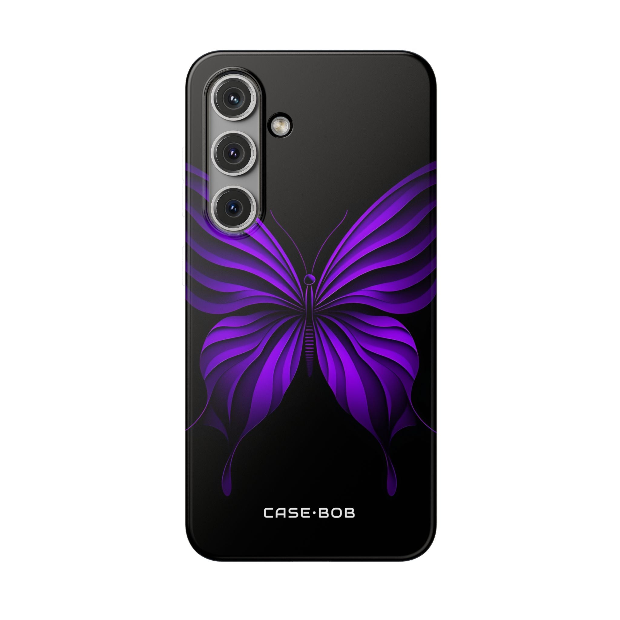 Violet Monarch Samsung S24 Case - Soft