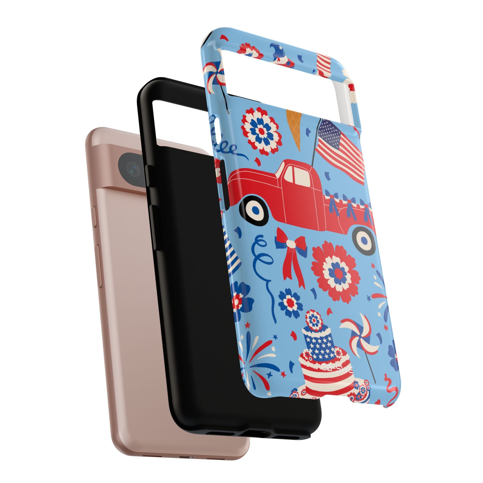 Celebration Fireworks Burst - Google Pixel Case