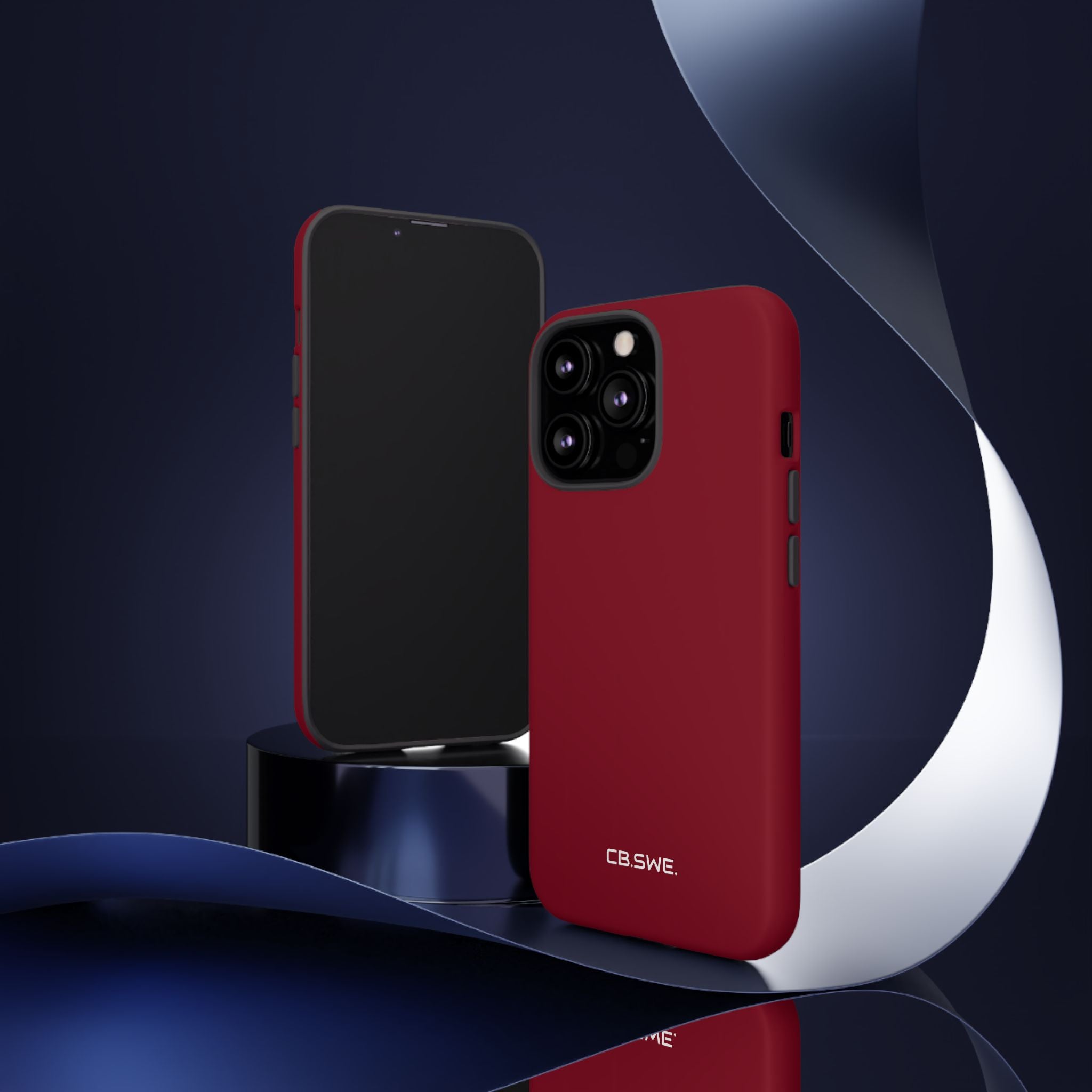 Burgundy iPhone Case - Tough