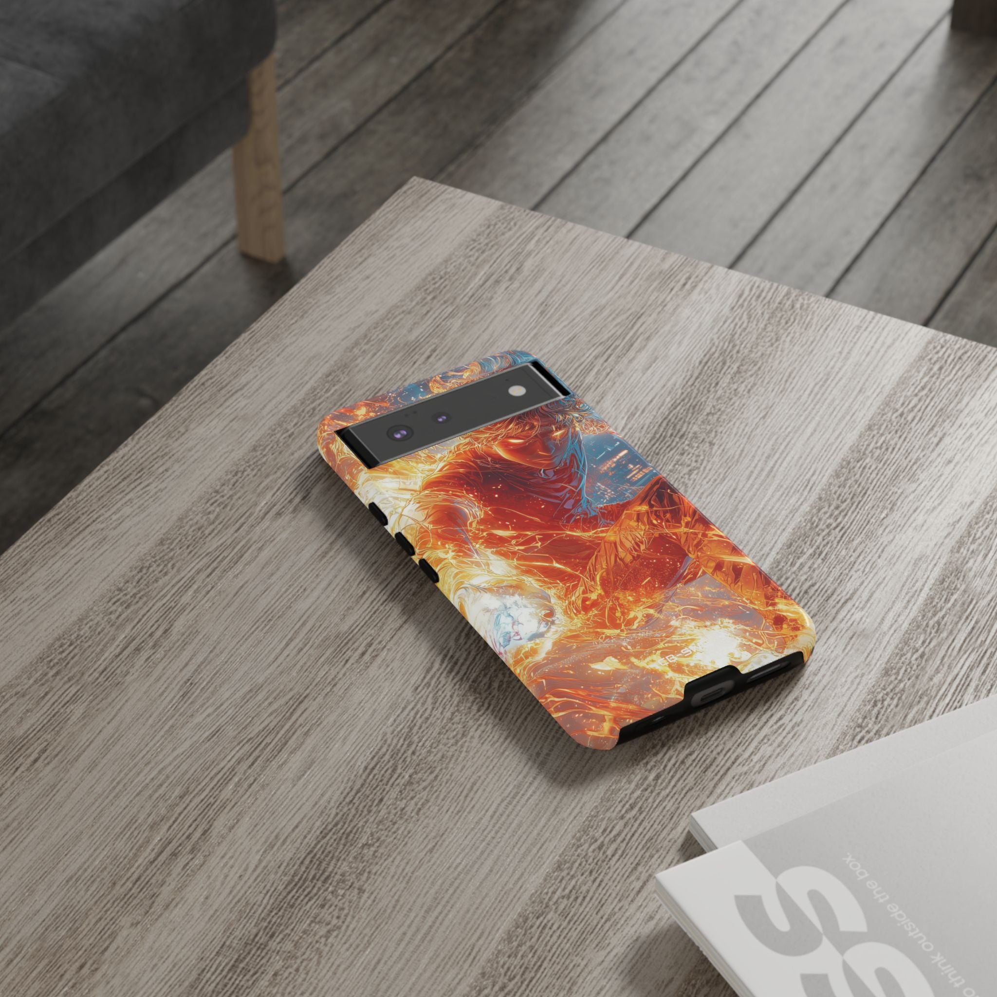 Flames Dance Wildly - Google Pixel Case