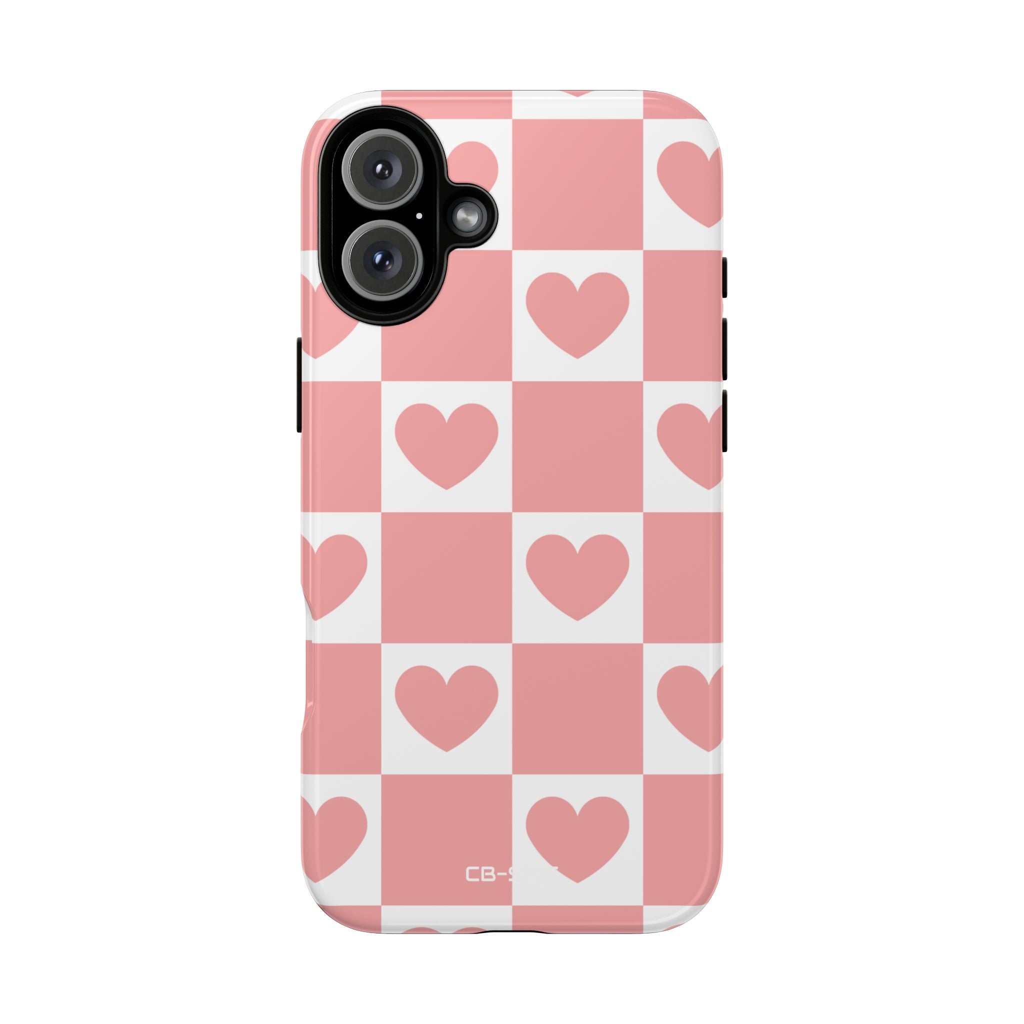Love Checkered Harmony - iPhone Case