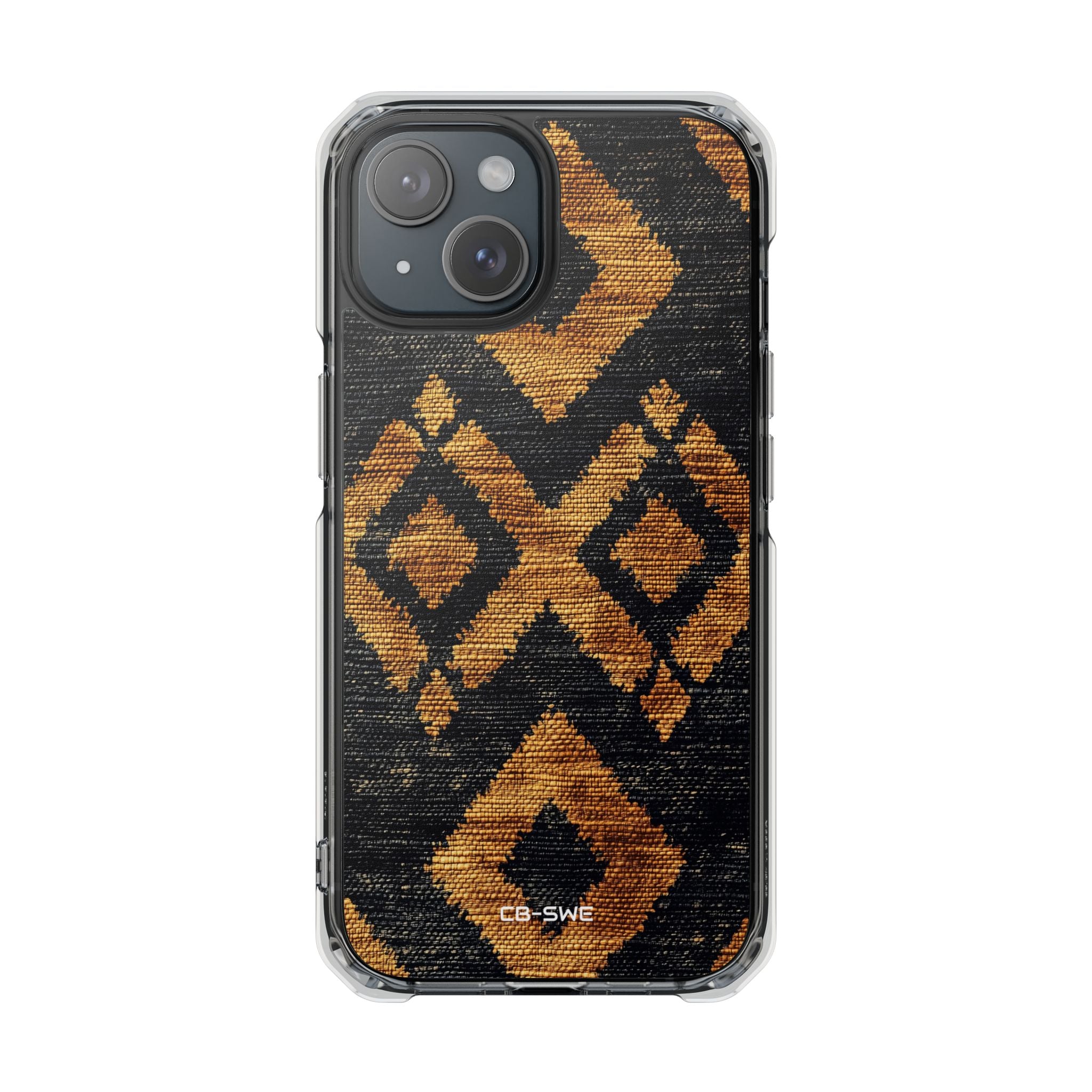 Diamond Shapes Intertwine iPhone Case - Impact