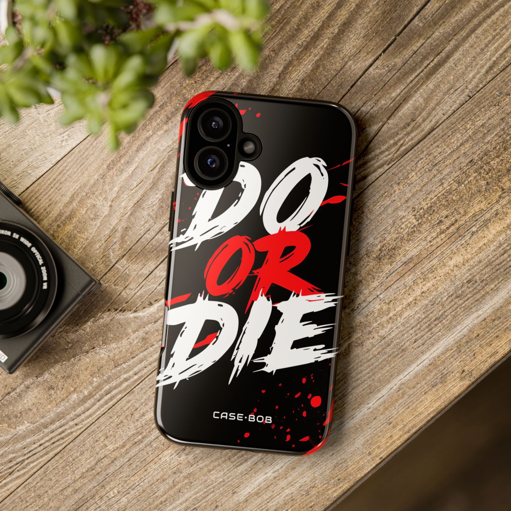 Do Or Die Splatter iPhone 16 Plus Case - Tough