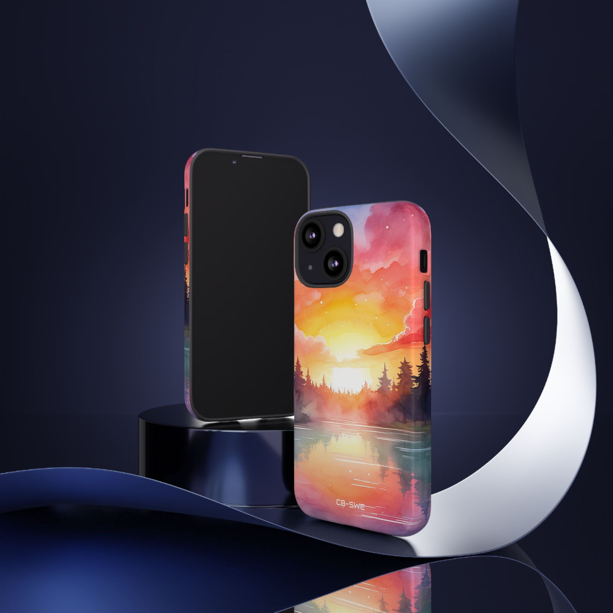 Sunset Reflections Glow - iPhone Case