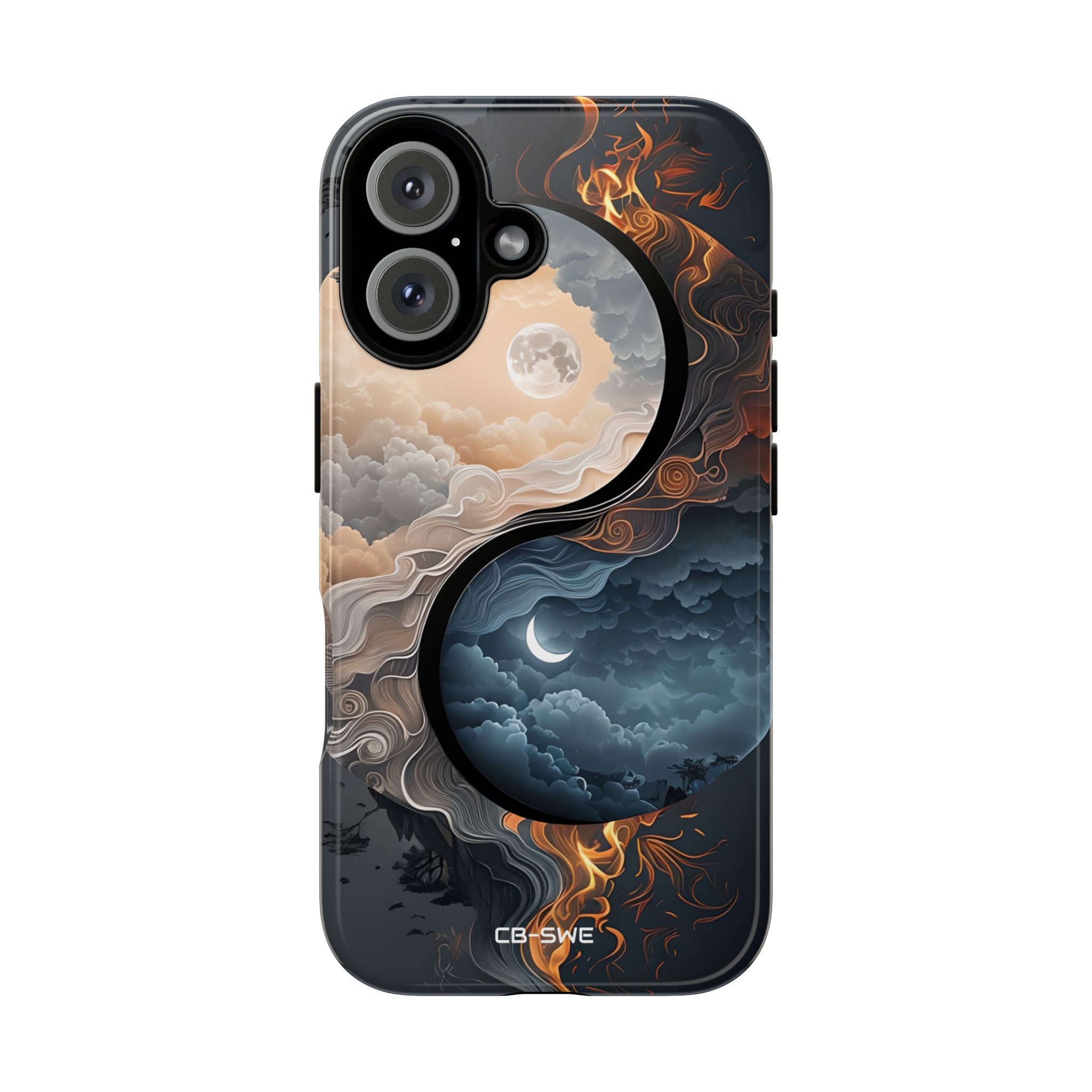 Moonlit Elemental Harmony - iPhone Case