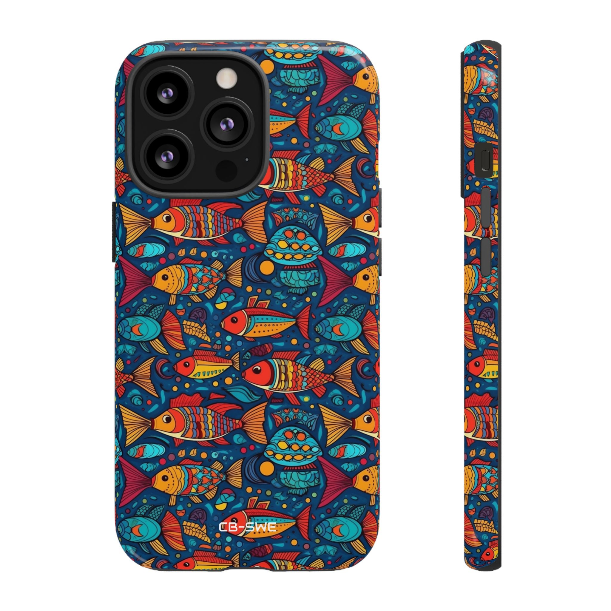 Fish Dance Joyfully - iPhone Case