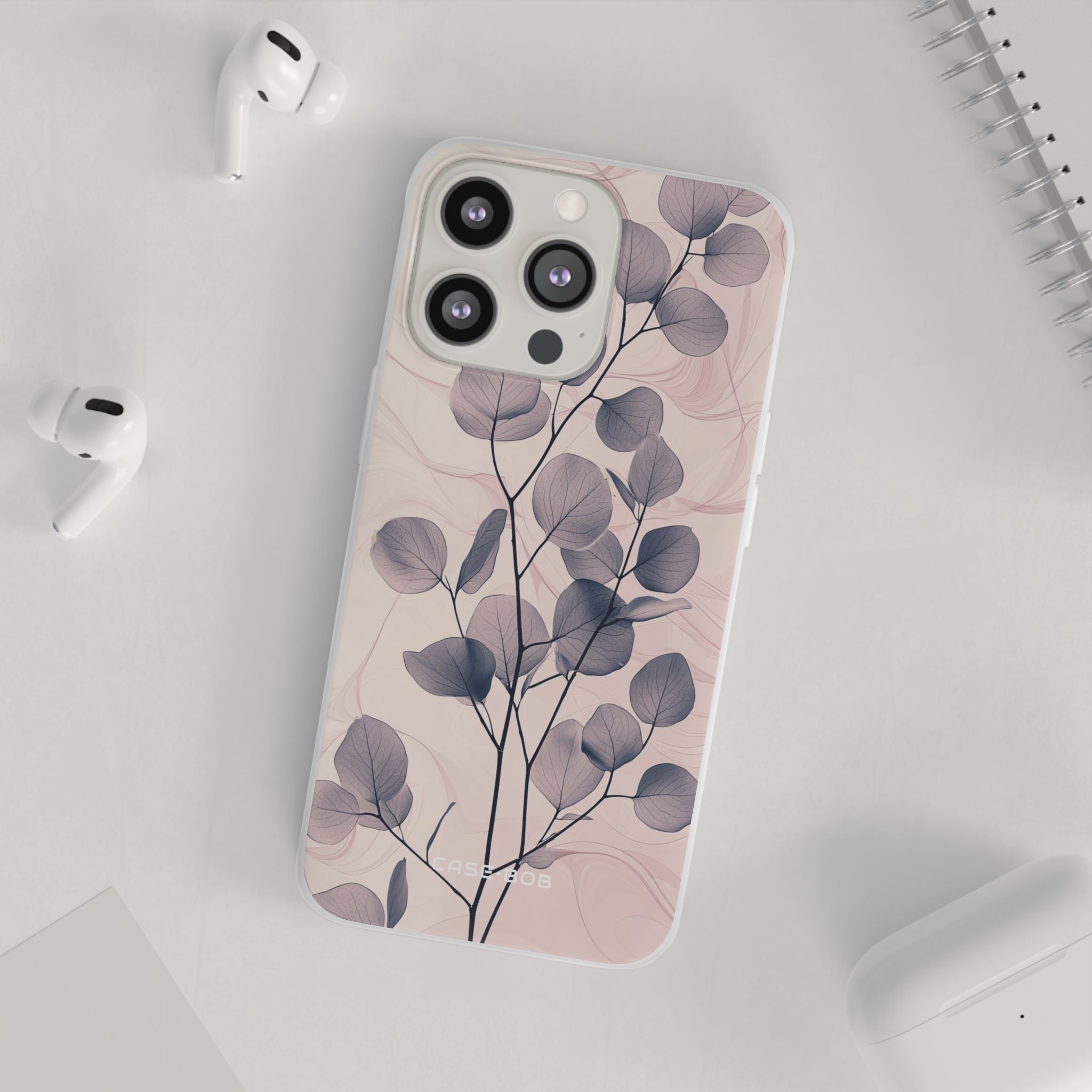 Veined Leaf Whisper iPhone 13 Pro - Soft