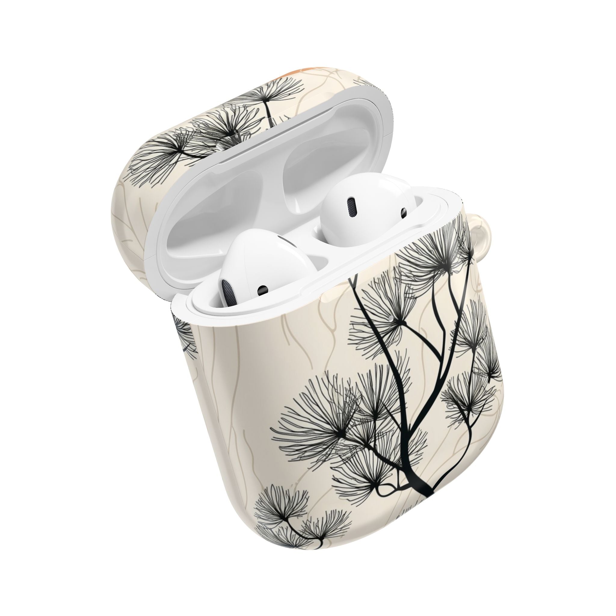 Spiky Tree Sunset - AirPods Case