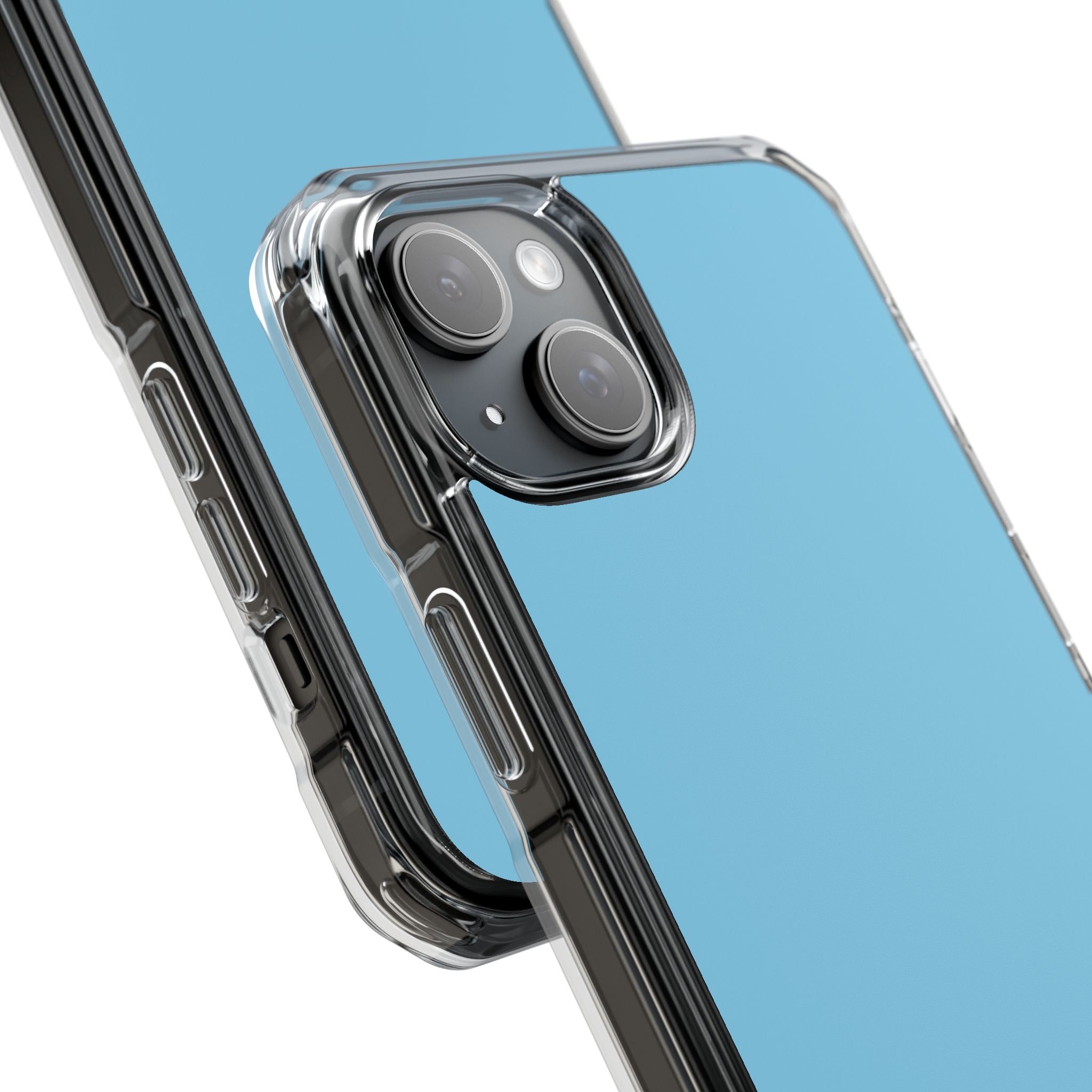 Sky Blue iPhone 15 - Impact Clear+