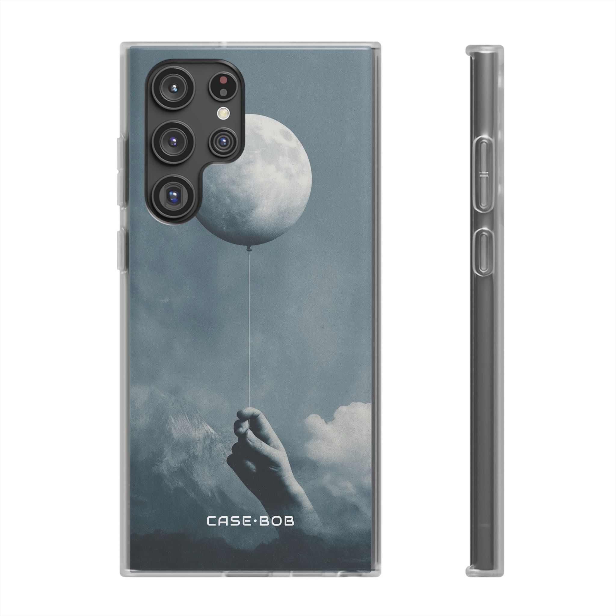 Moon Balloon Samsung S22 Ultra Case - Soft
