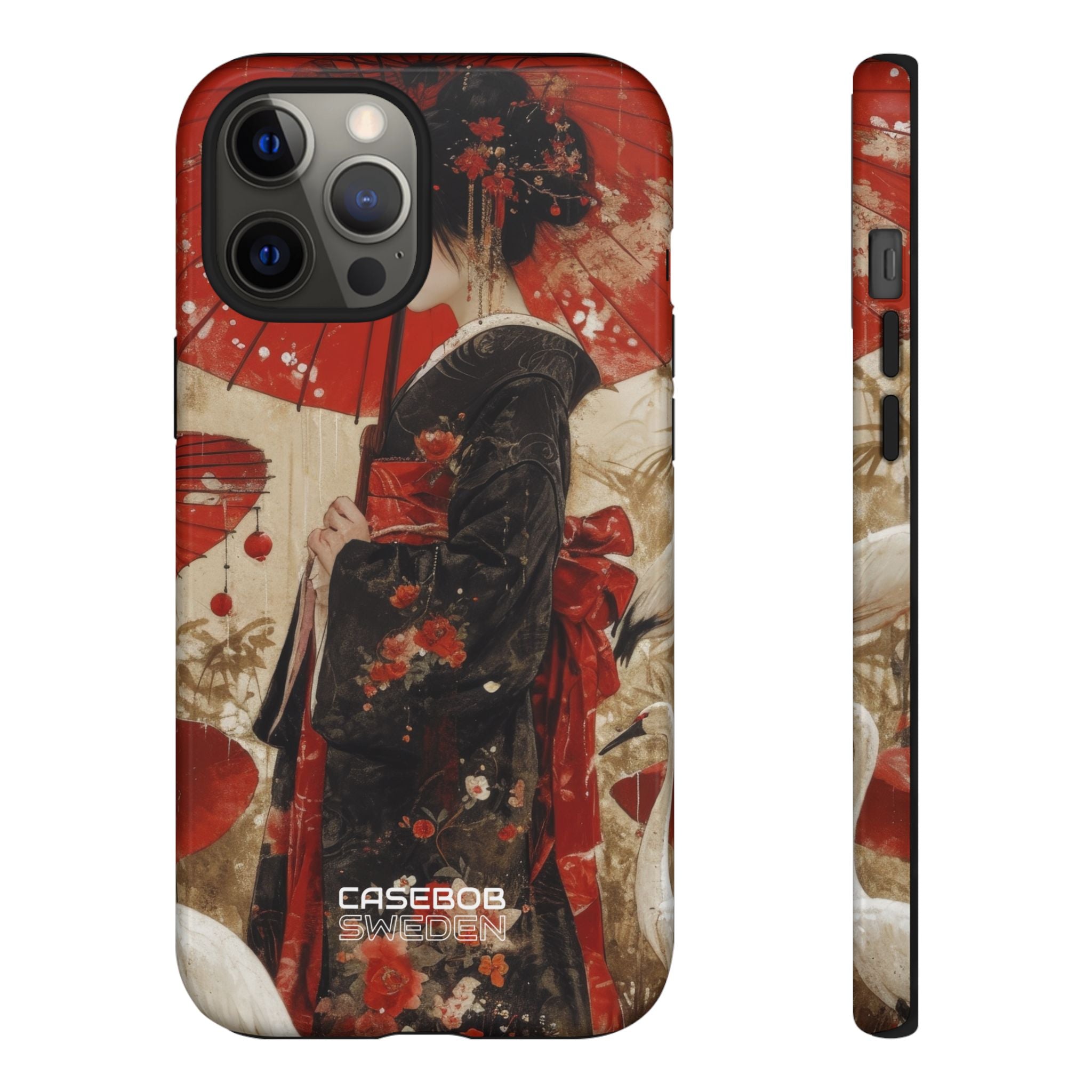 Scarlet Crane Dreams iPhone 12 - Tough