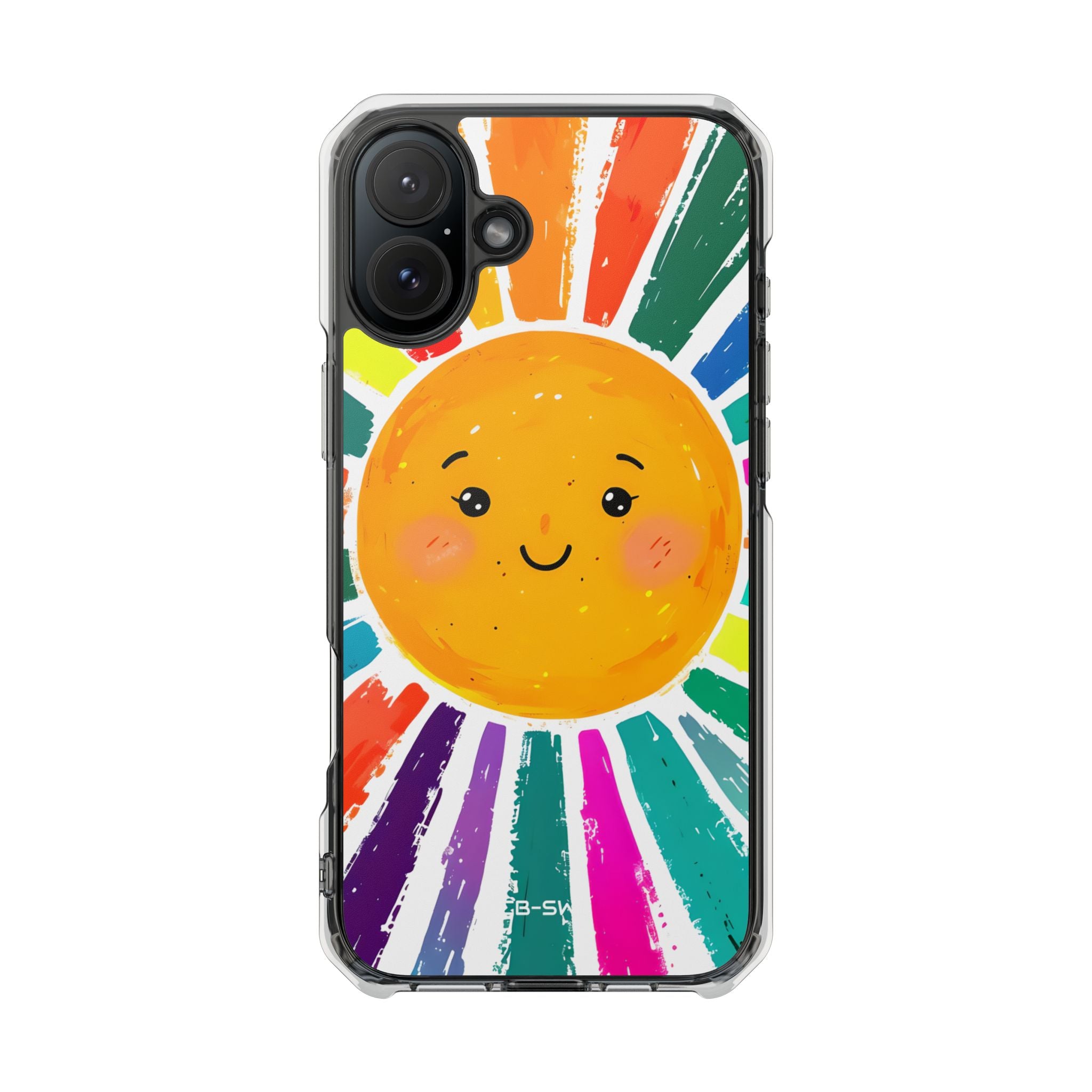 Radiant Smiling Sun iPhone Case - Impact