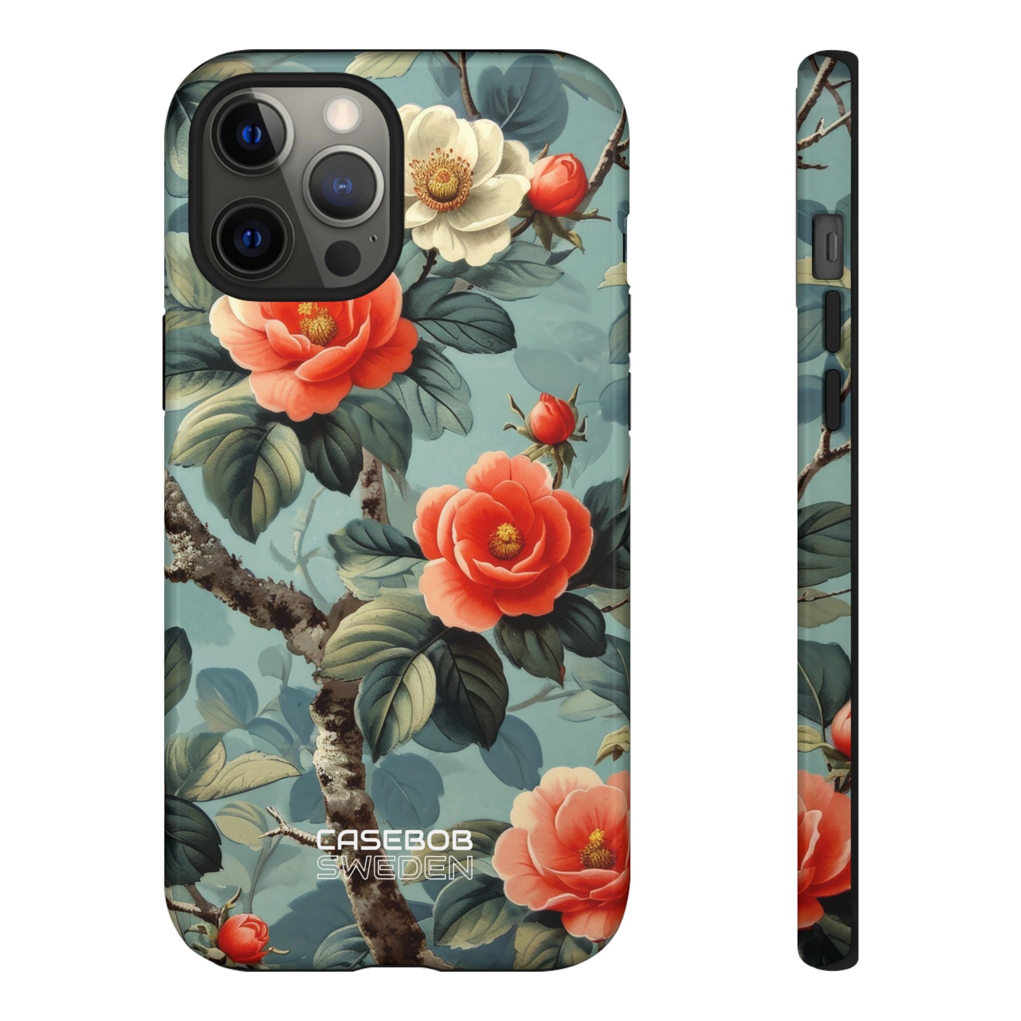 Coral Blossom Tapestry iPhone 12 - Tough