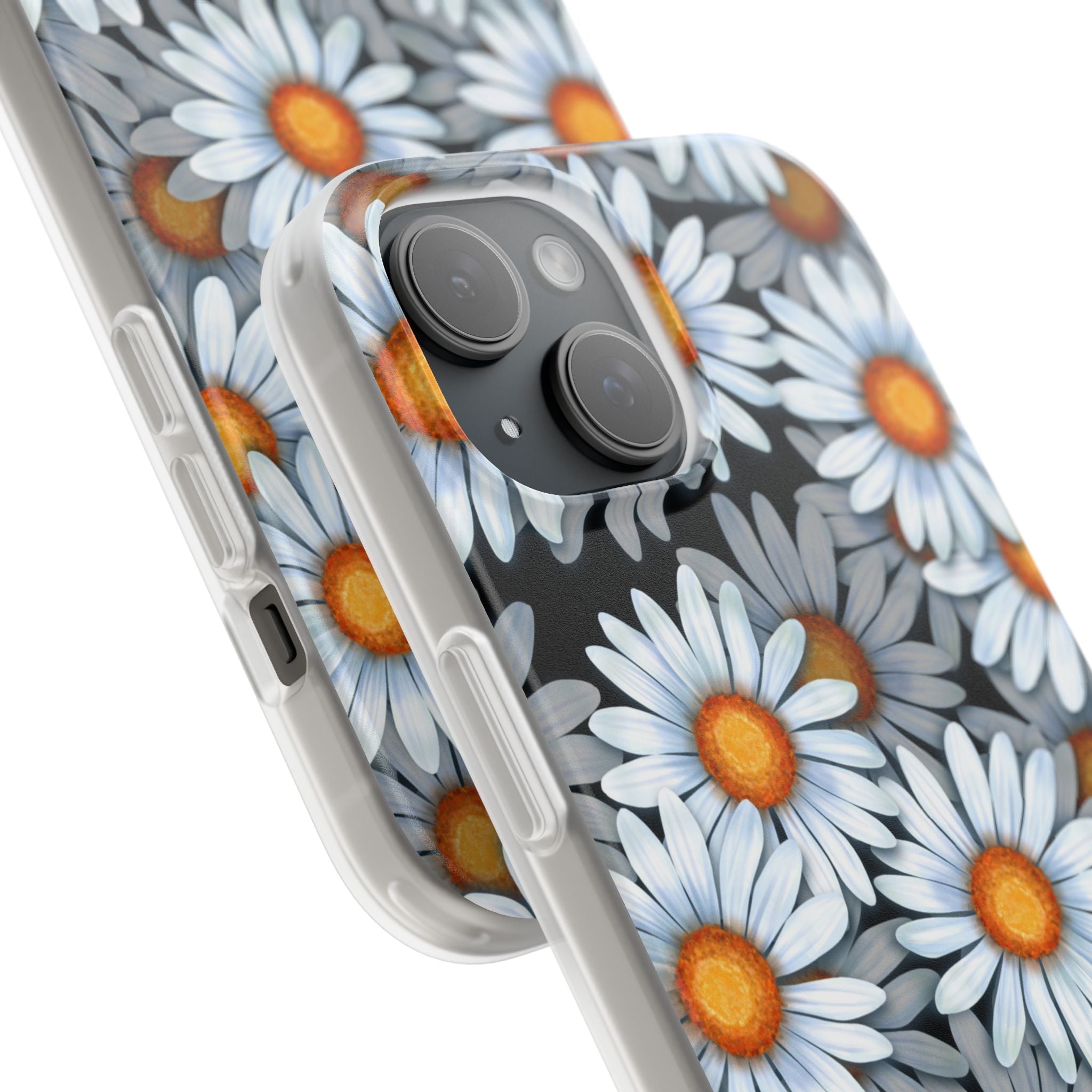 Daisy Glow iPhone 15 Case - Soft