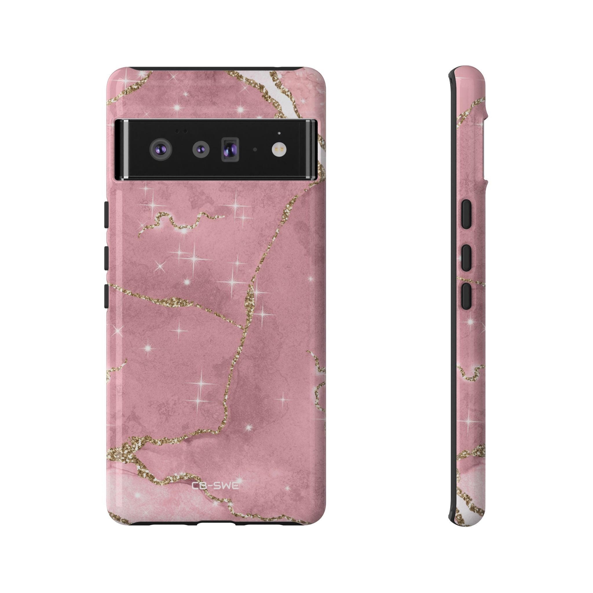 Pink Marble Luxe - Google Pixel Case