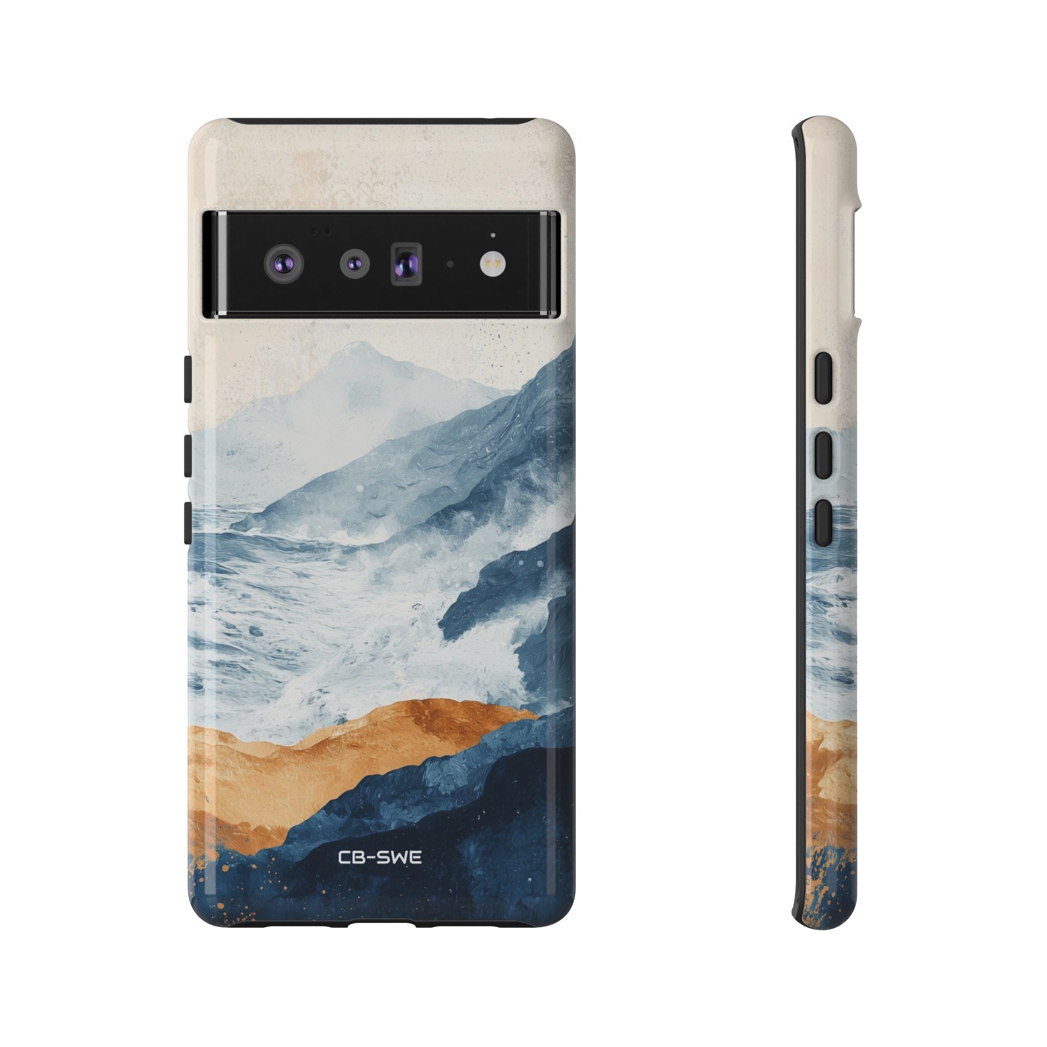 Waves Embrace Shore - Google Pixel Case