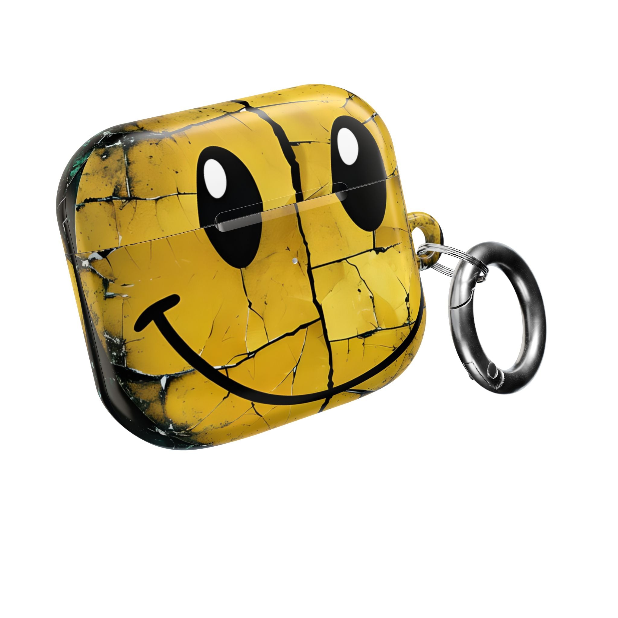 Cracked Smiley - AirPods Case
