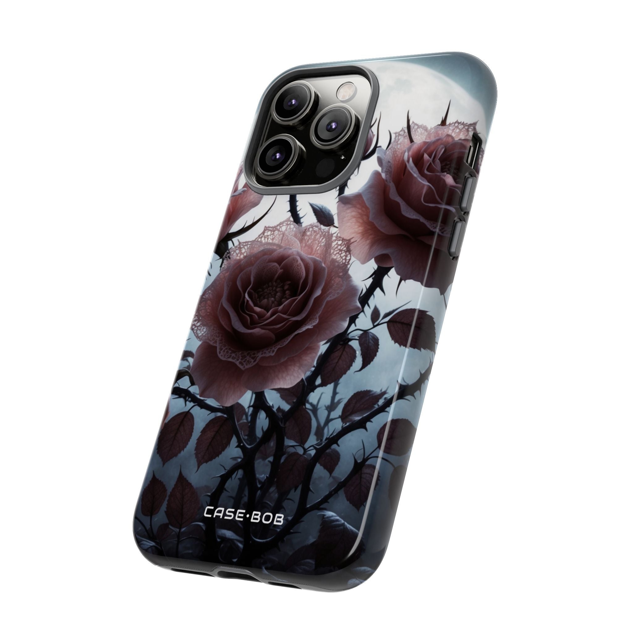 Luminous Rose Thorns iPhone 14 Pro Max Case - Tough