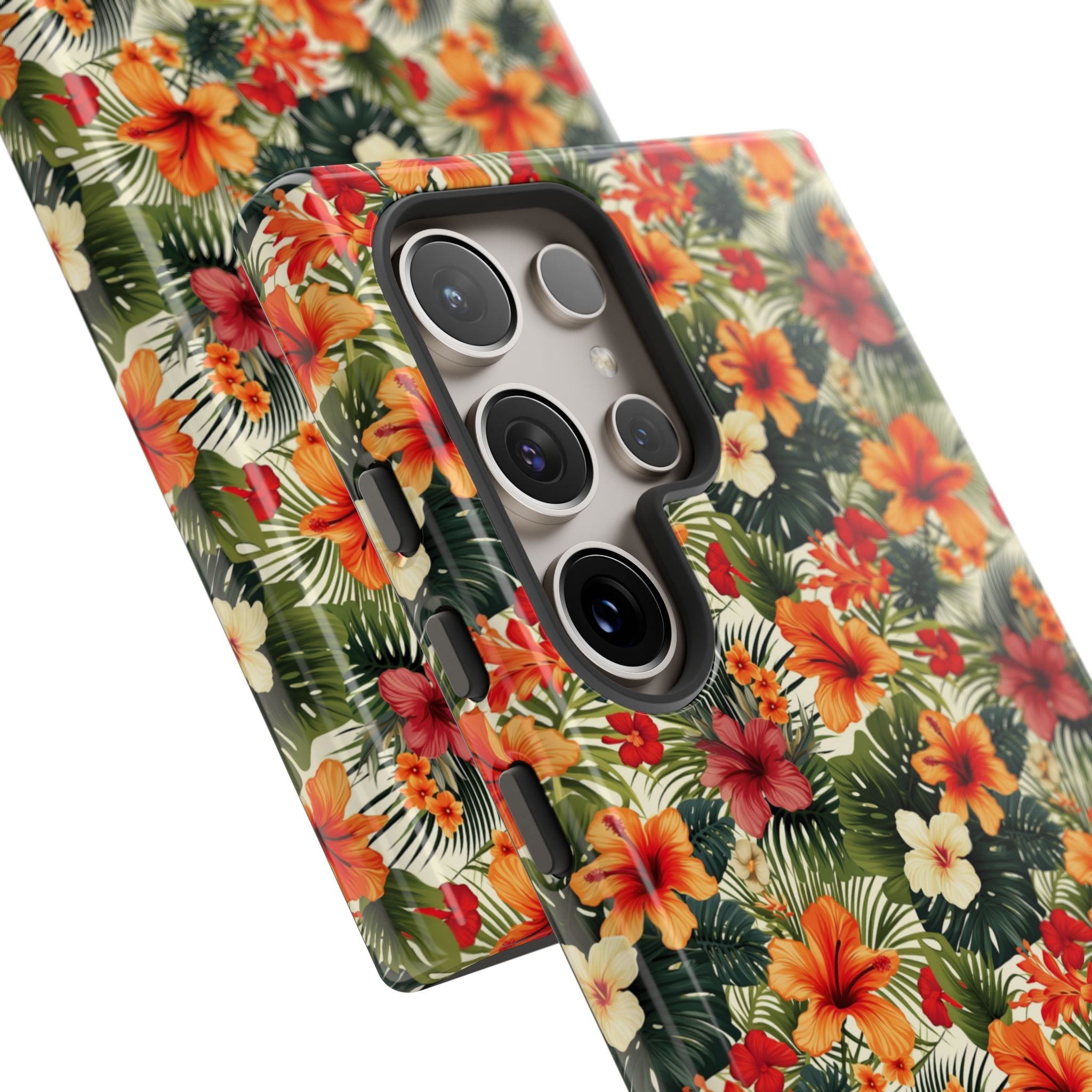 Tropical Blooms Flourish - Samsung Case