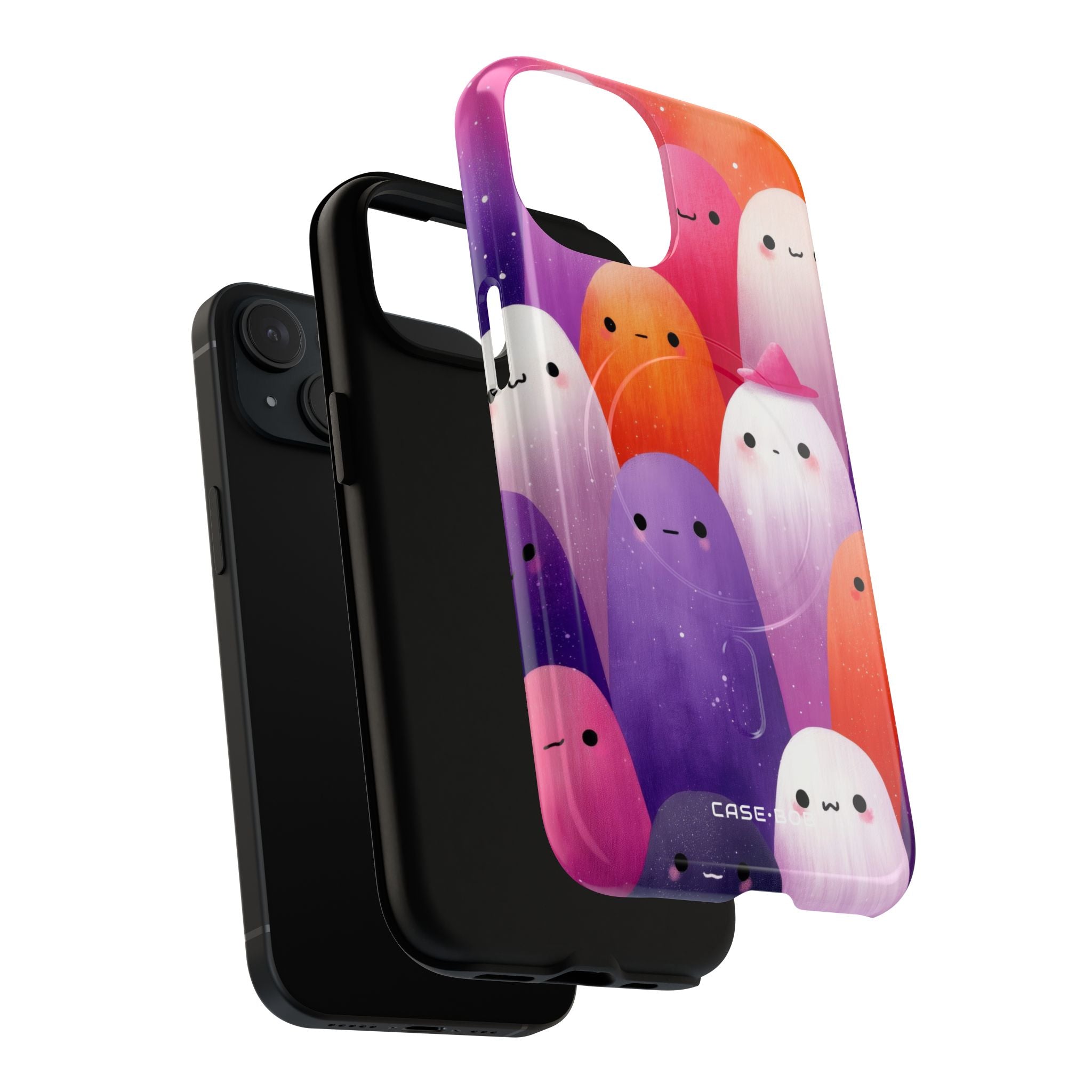 Ghostly Glow iPhone 15 Case - Tough+