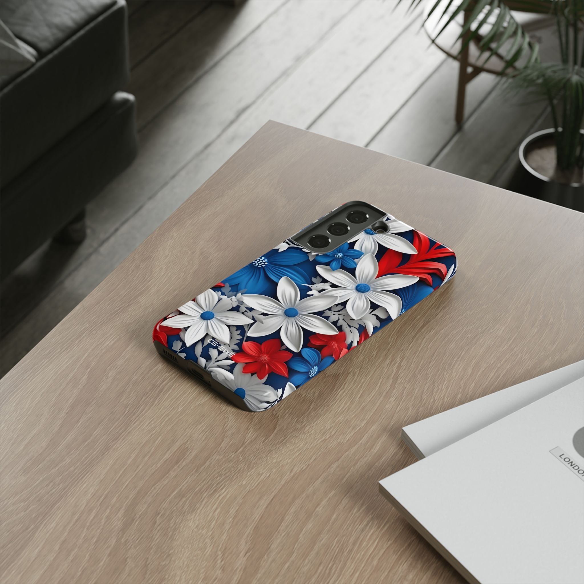 Floral Sculpture Blooms - Samsung Case
