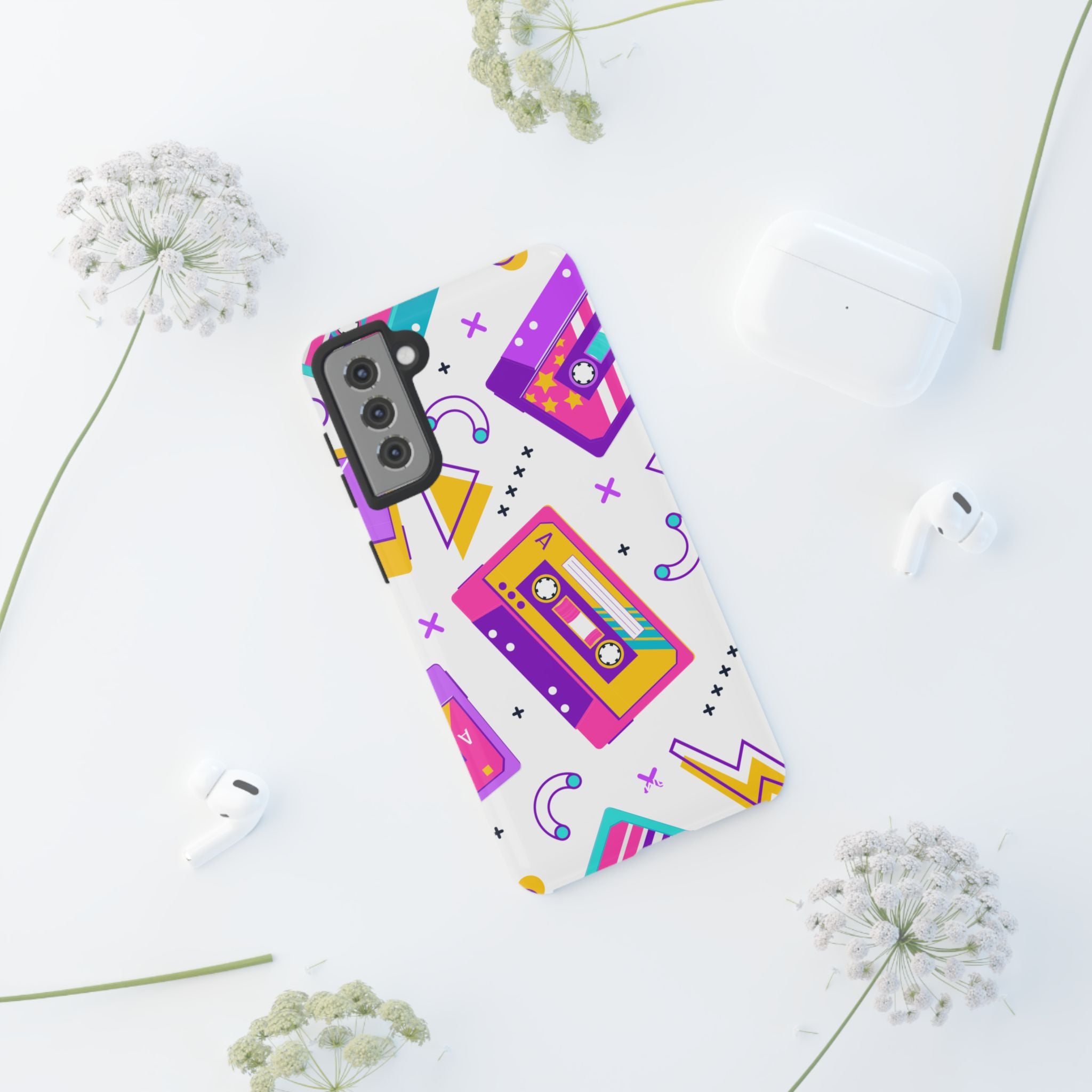 Retro Cassette Chaos - Samsung Case